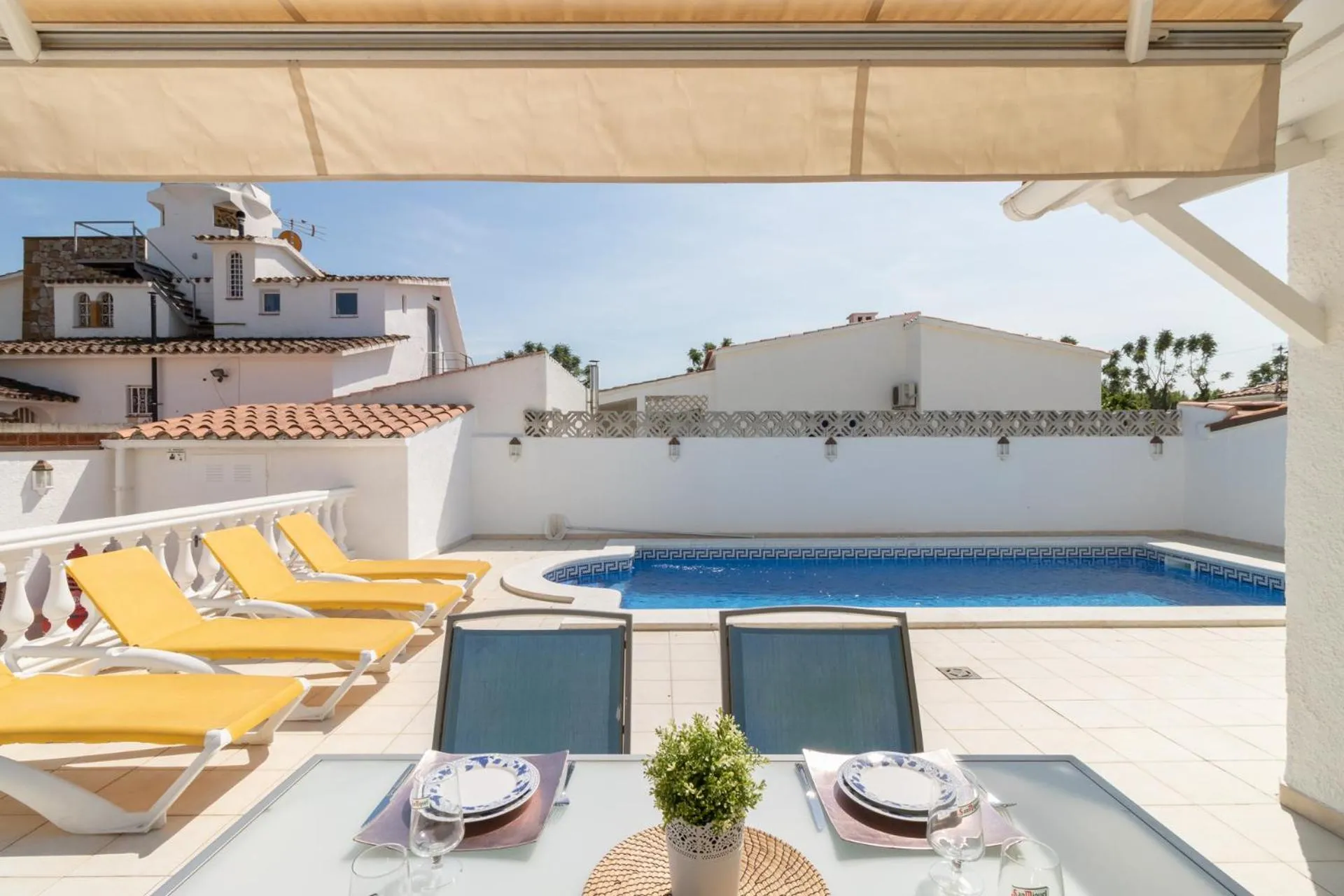 Pool view in Goldhome - Montseny 11 - Private heated pool
