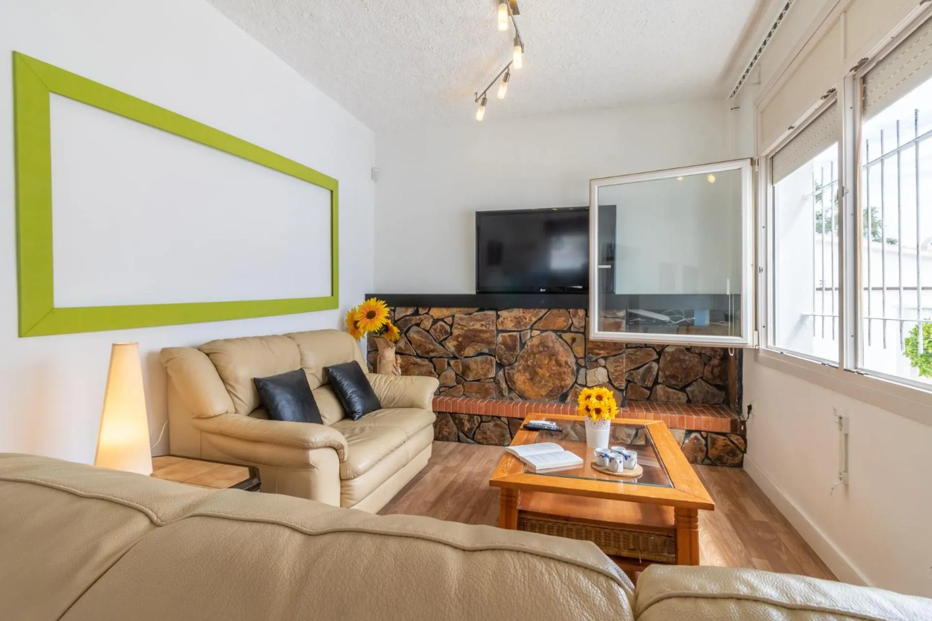 Living room in Goldhome - Montseny 11 - Private heated pool