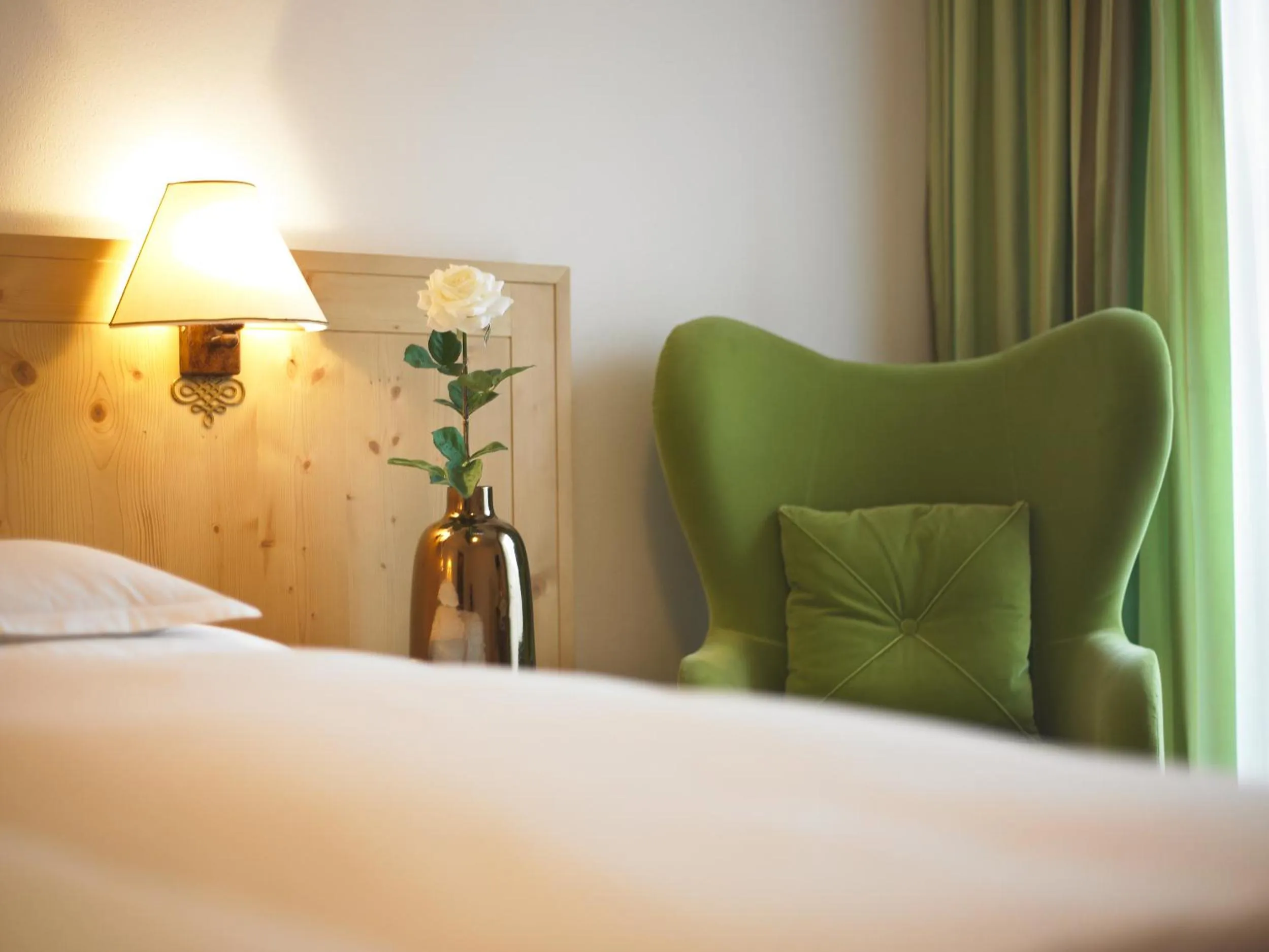 Decorative detail, Bed in Hotel Bianca