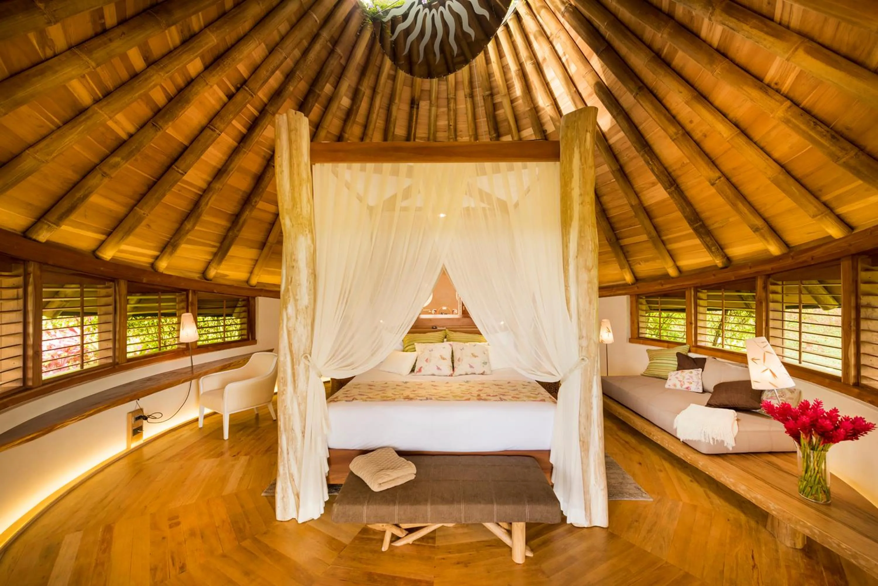 Bed in Origins Lodge