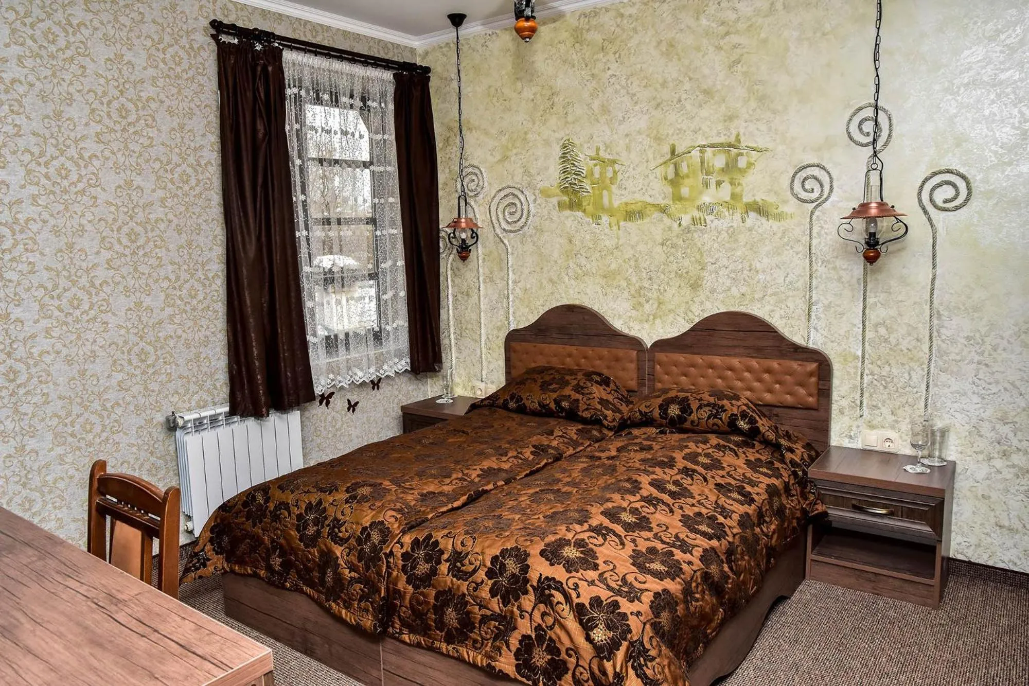 Bed in Hotel Izvora 2