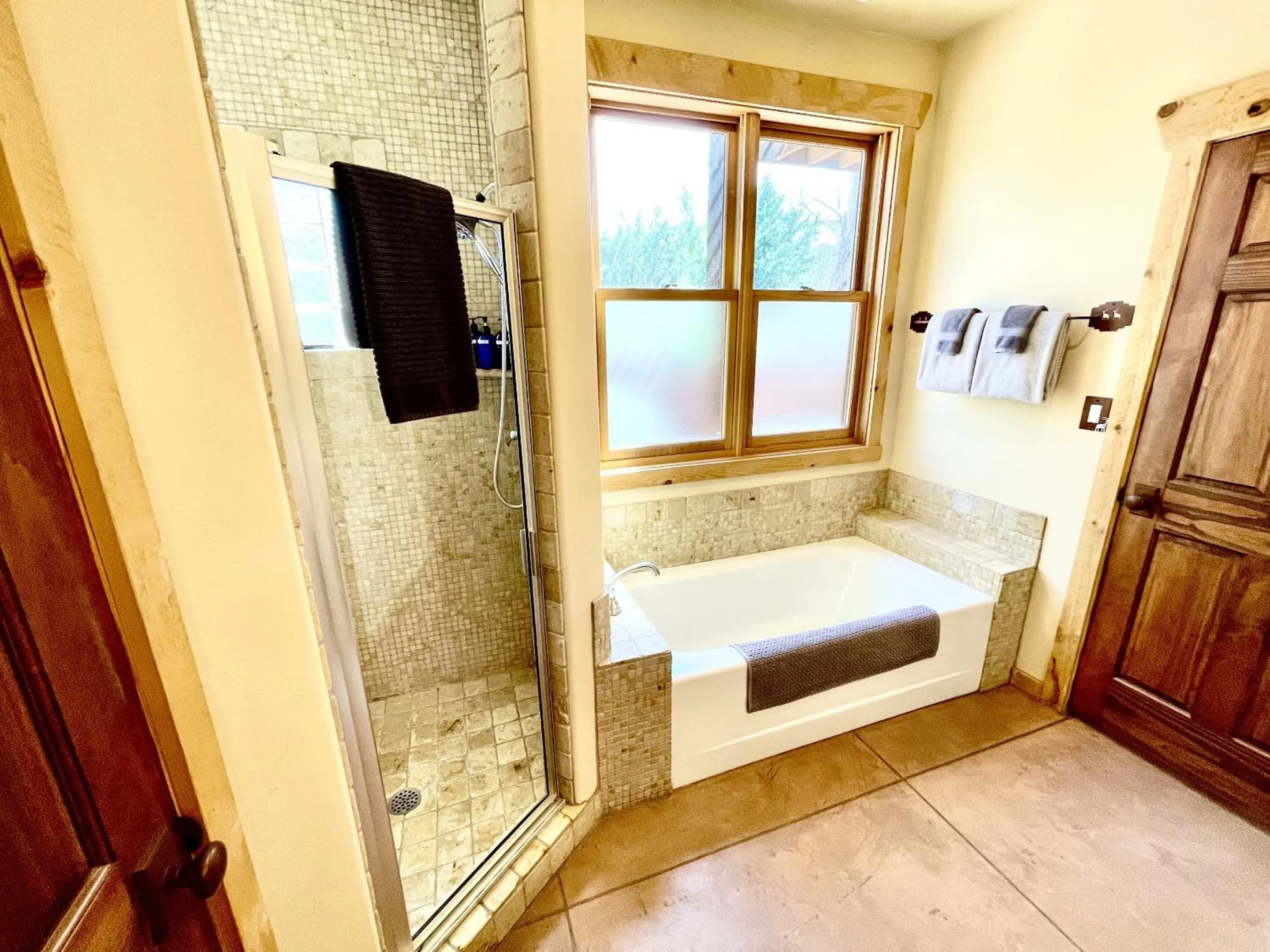 Bathroom in The Sanctuary by the Golf Course