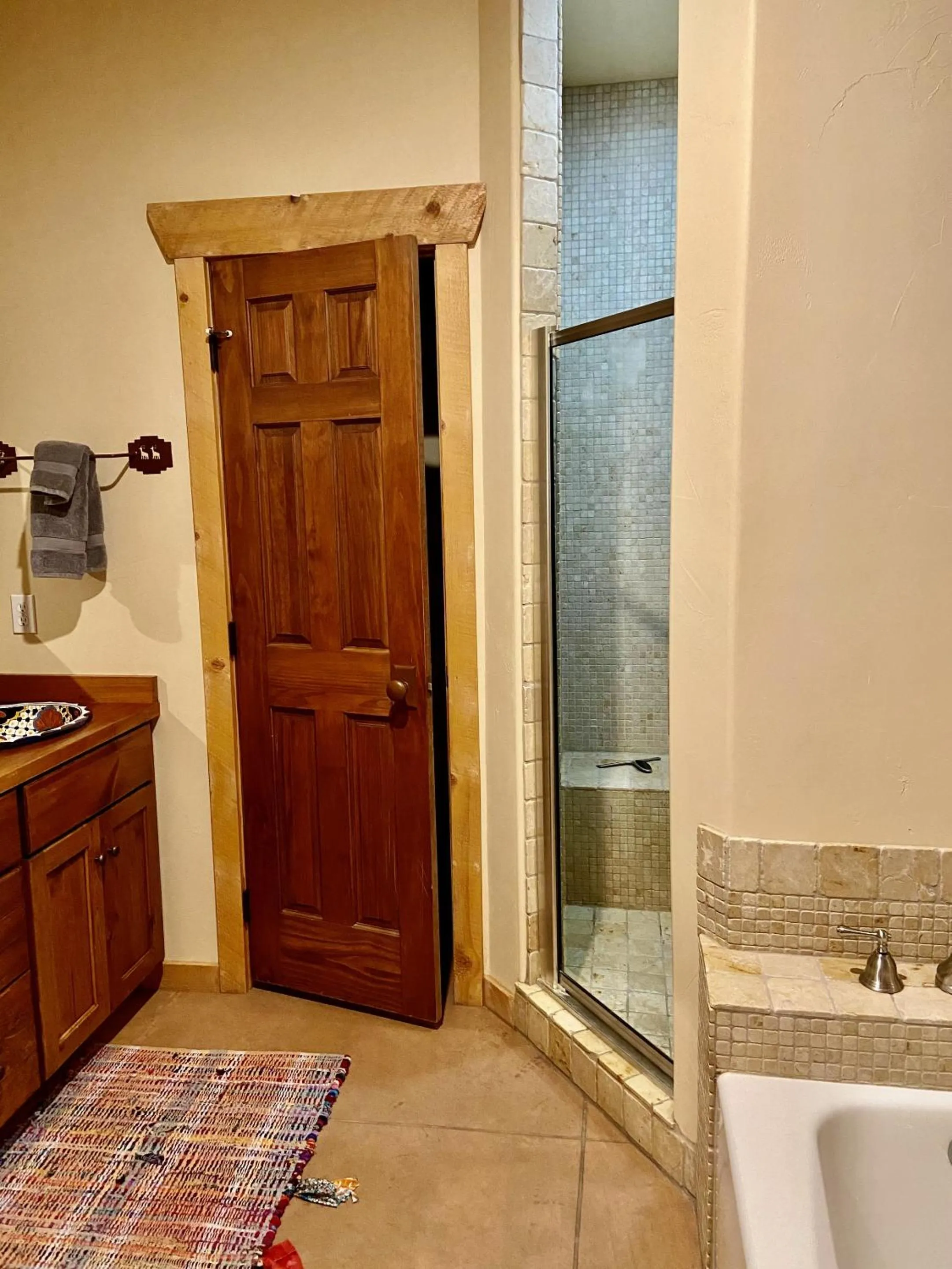 Bathroom in The Sanctuary by the Golf Course