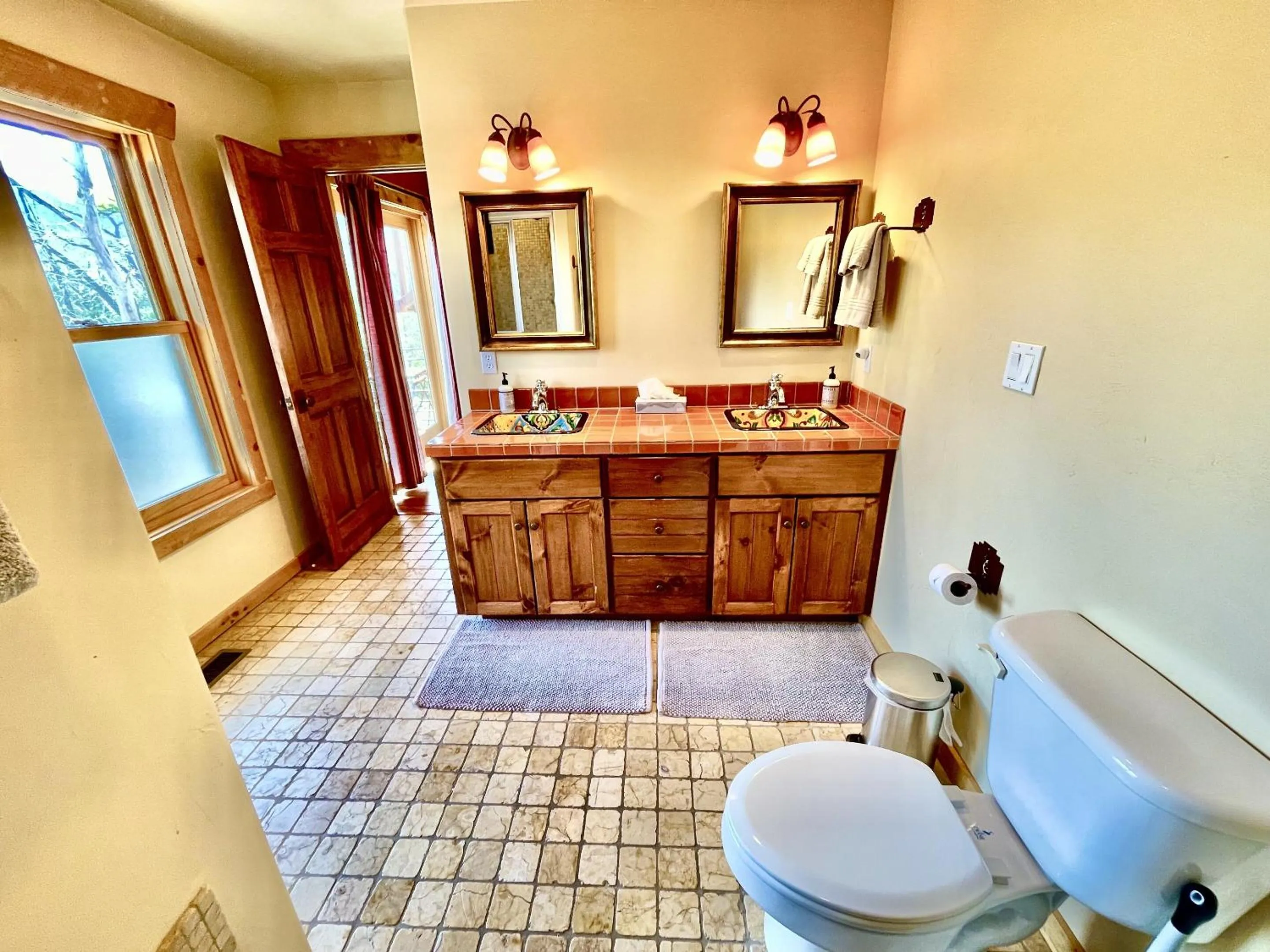 Bathroom in The Sanctuary by the Golf Course