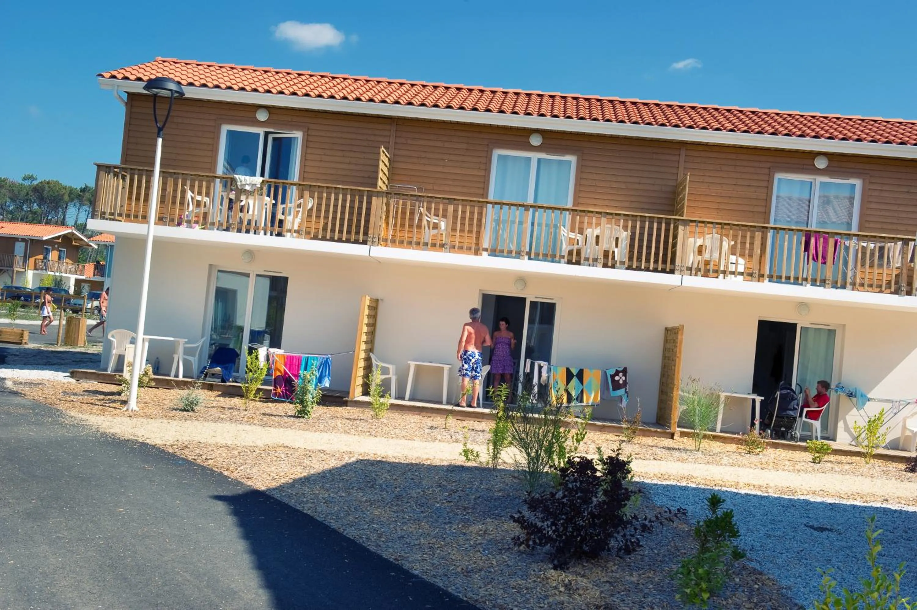 Facade/entrance in Vacancéole - Le Domaine des Grands Lacs