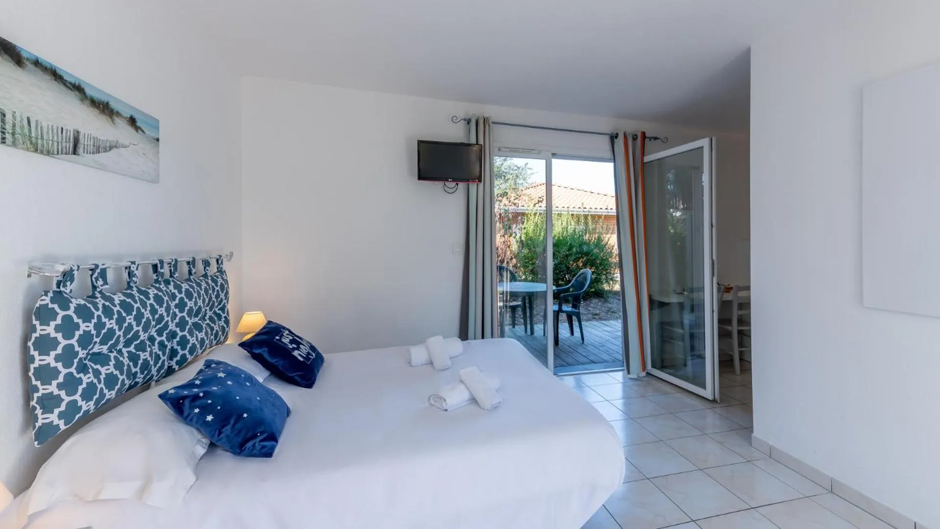 Bedroom, Bed in Vacancéole - Le Domaine des Grands Lacs