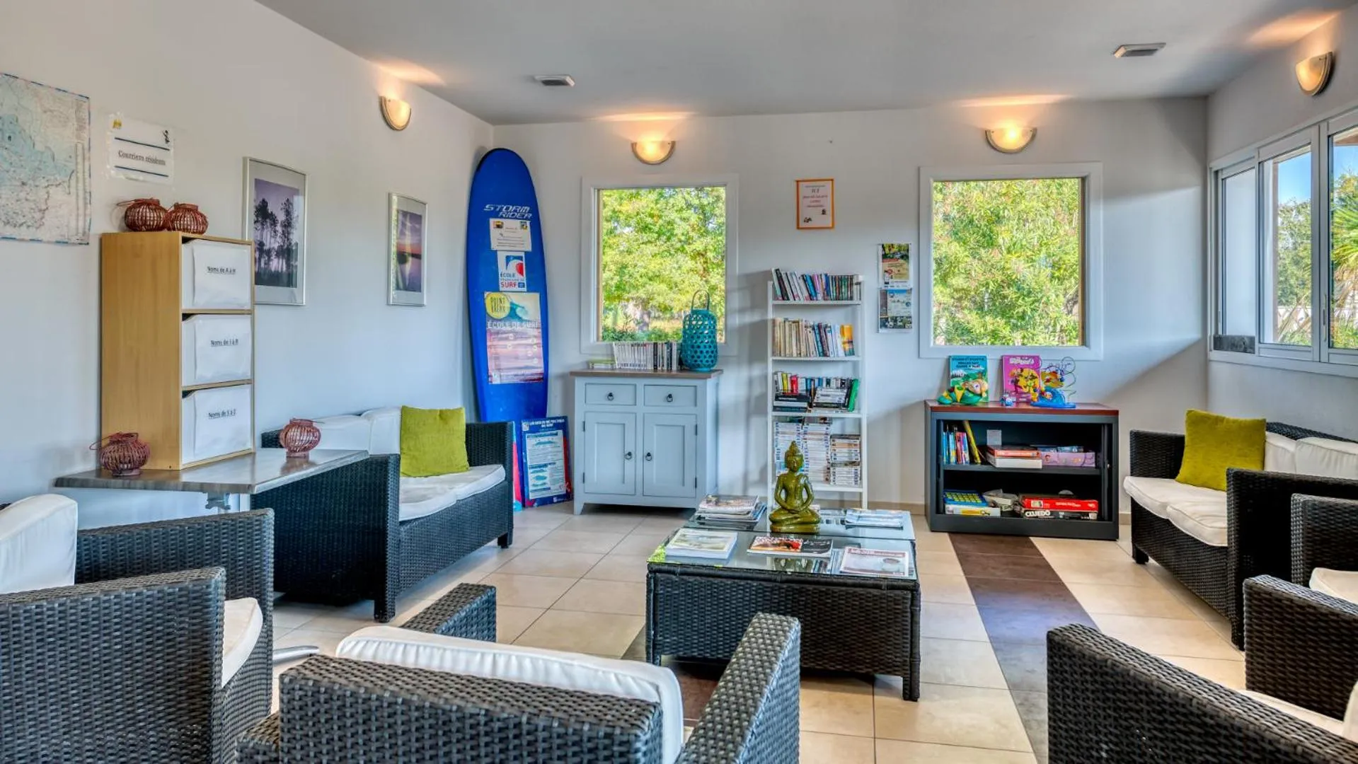 Living room in Vacancéole - Le Domaine des Grands Lacs