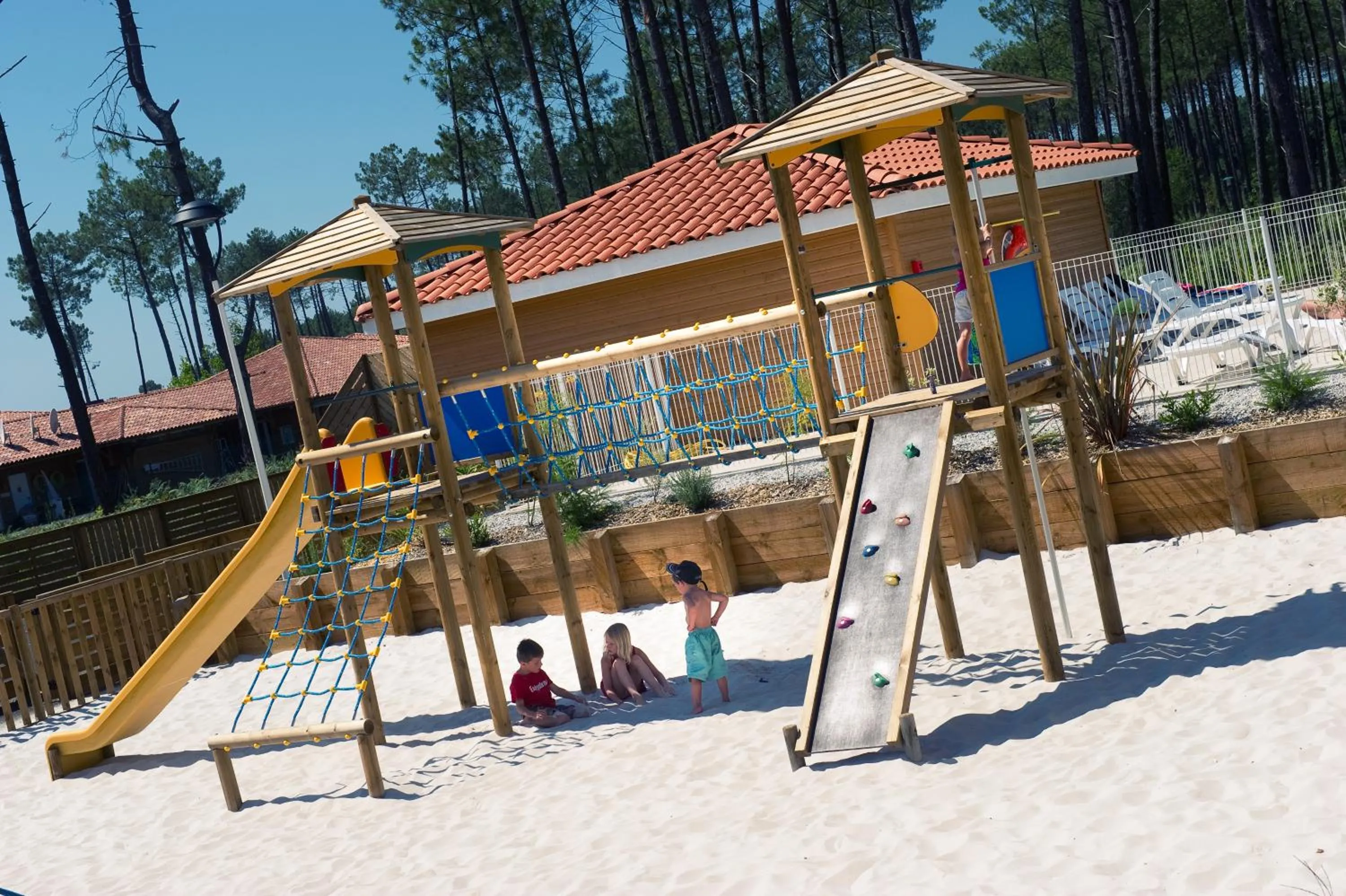 Children play ground in Vacancéole - Le Domaine des Grands Lacs