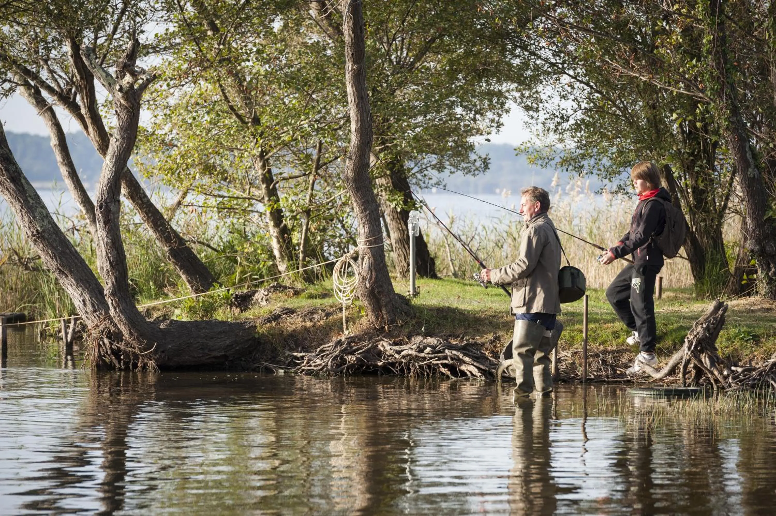 Fishing in Vacancéole - Le Domaine des Grands Lacs