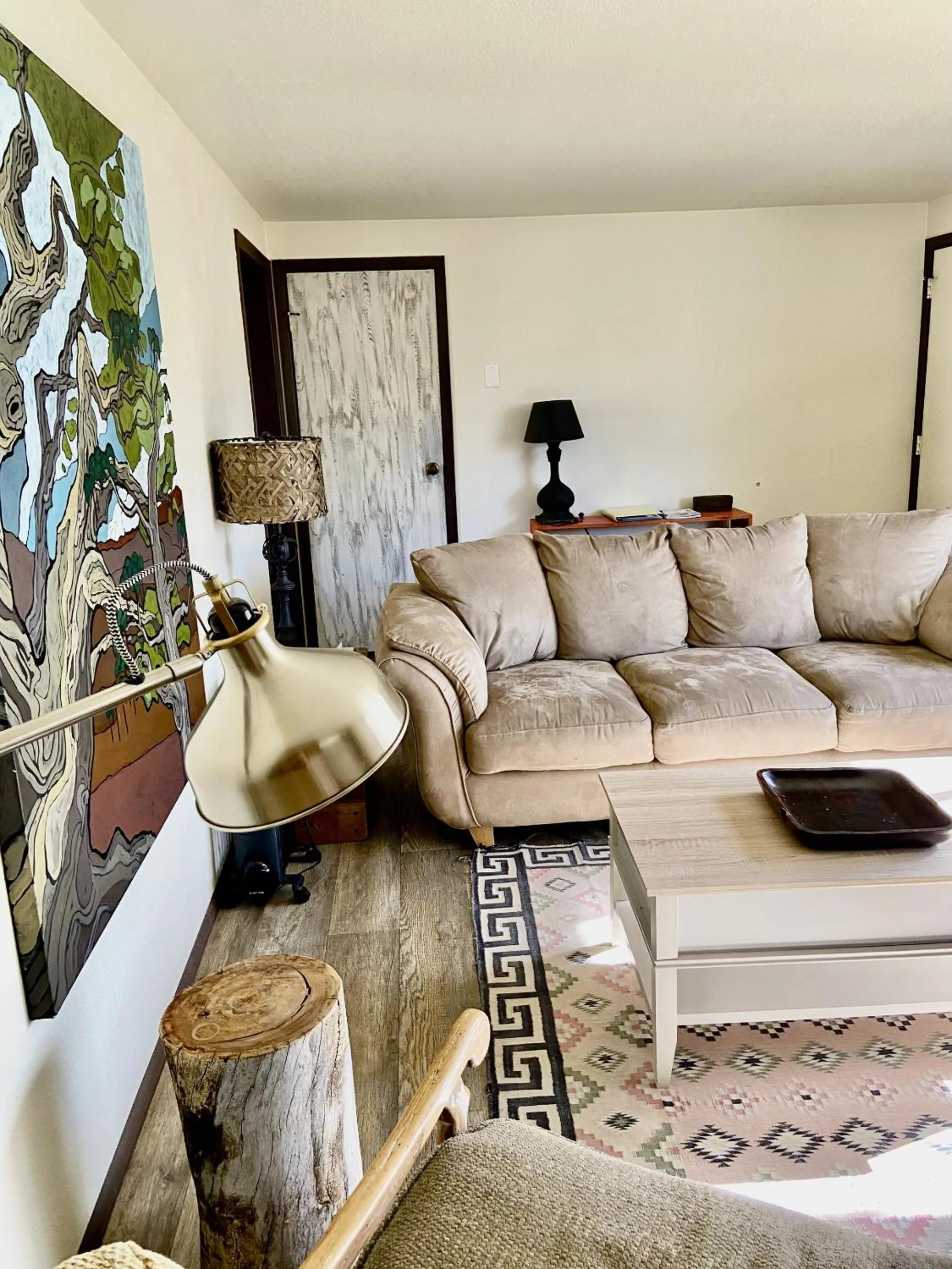 Living room in The Finca - Moab's Hidden Gem