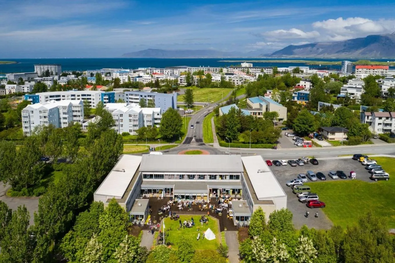 Facade/entrance in Dalur - HI Eco Hostel