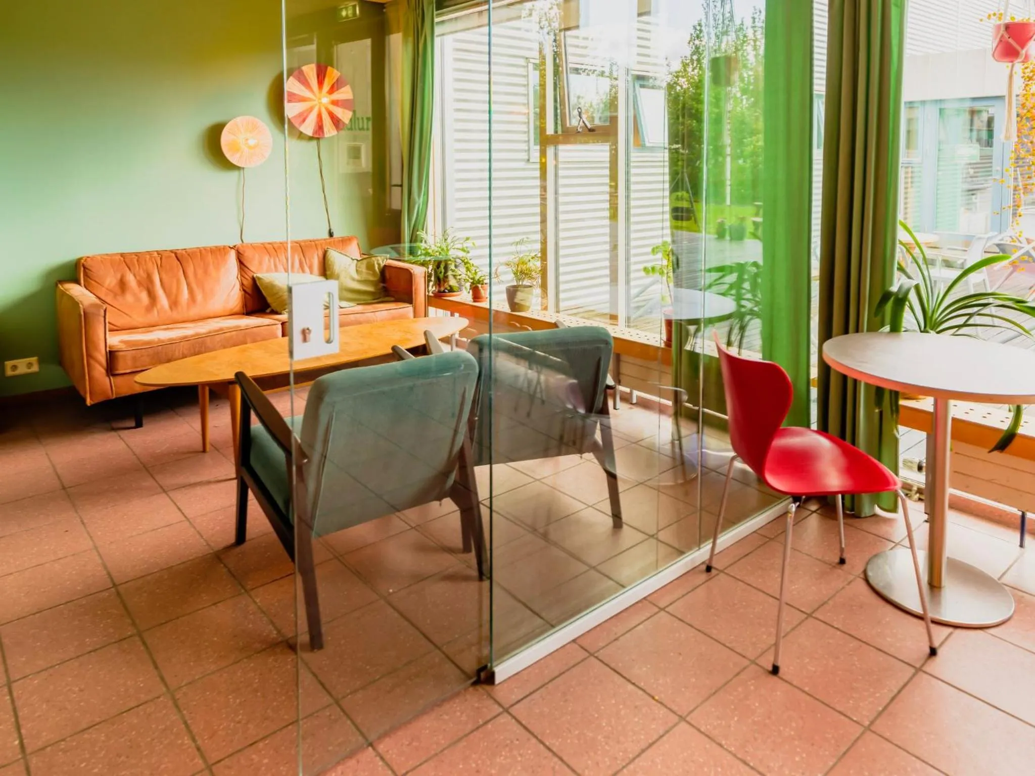 Lounge or bar in Dalur - HI Eco Hostel