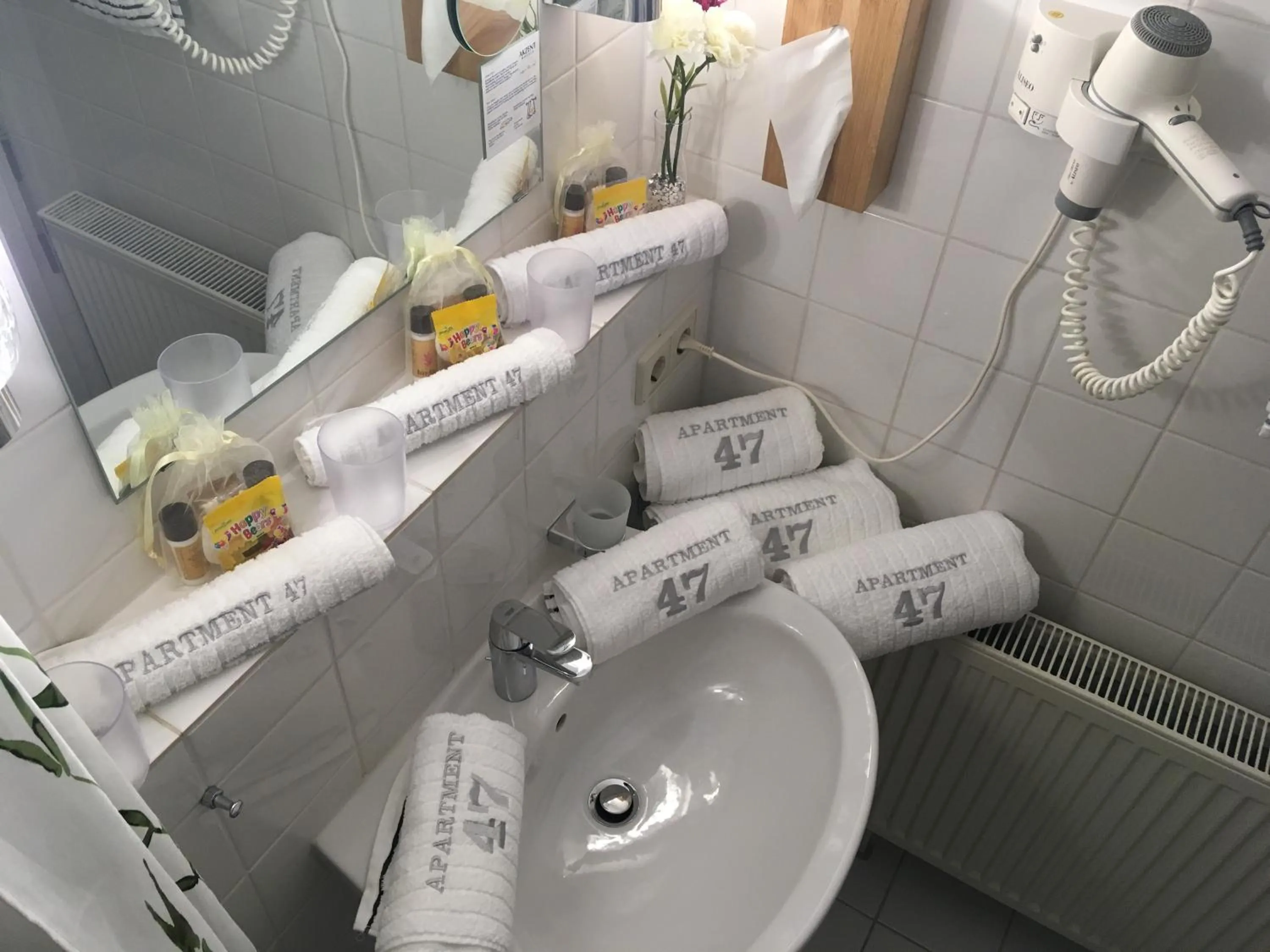 Shower in Apartment 47