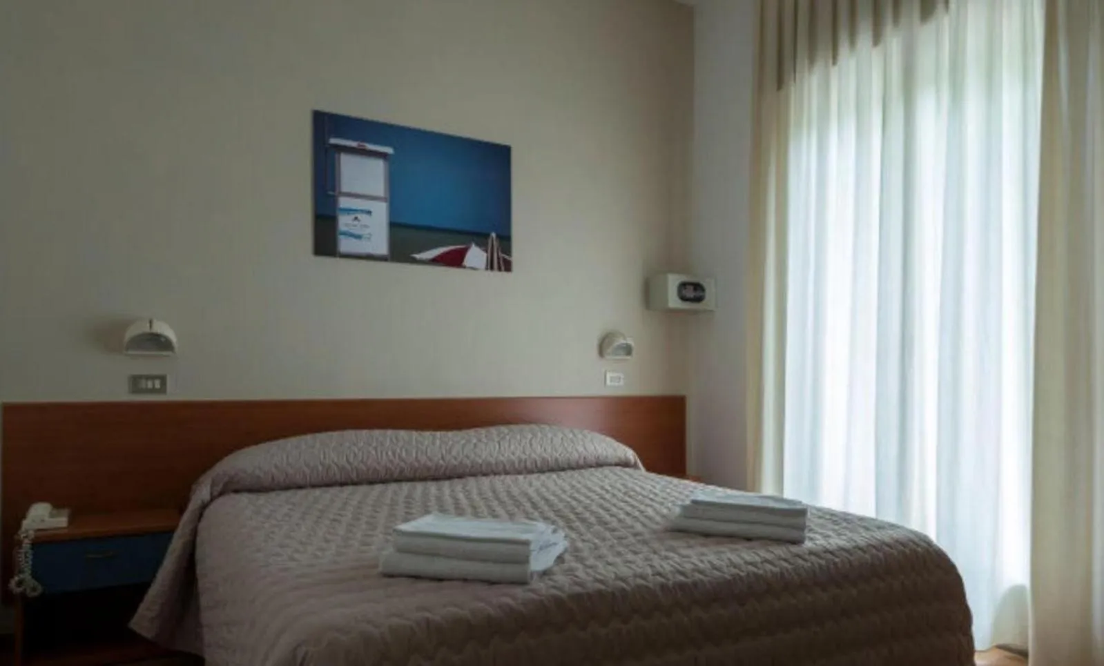 Photo of the whole room, Bed in Hotel President