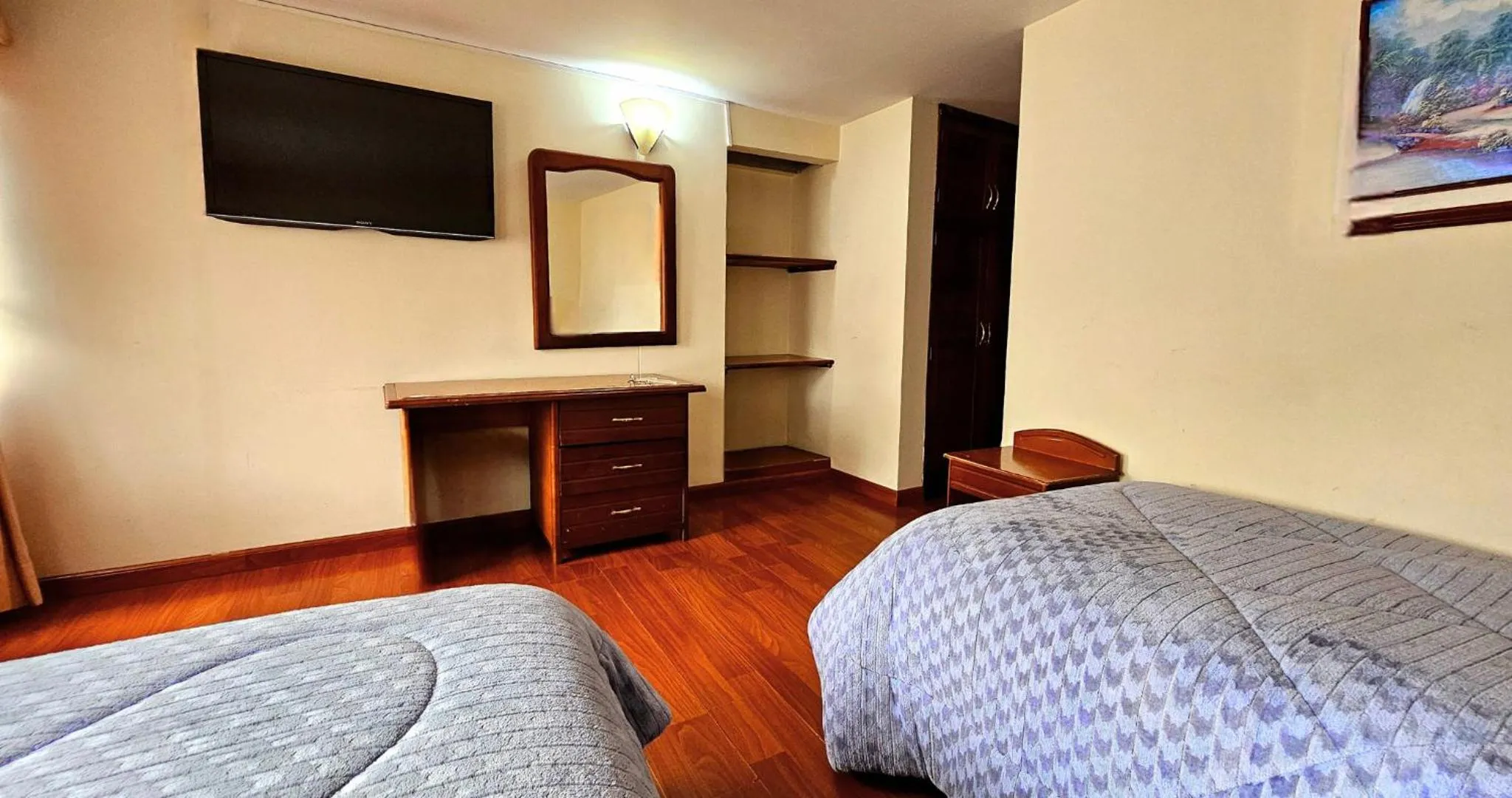 Bed in Hotel Santa Isabel 2