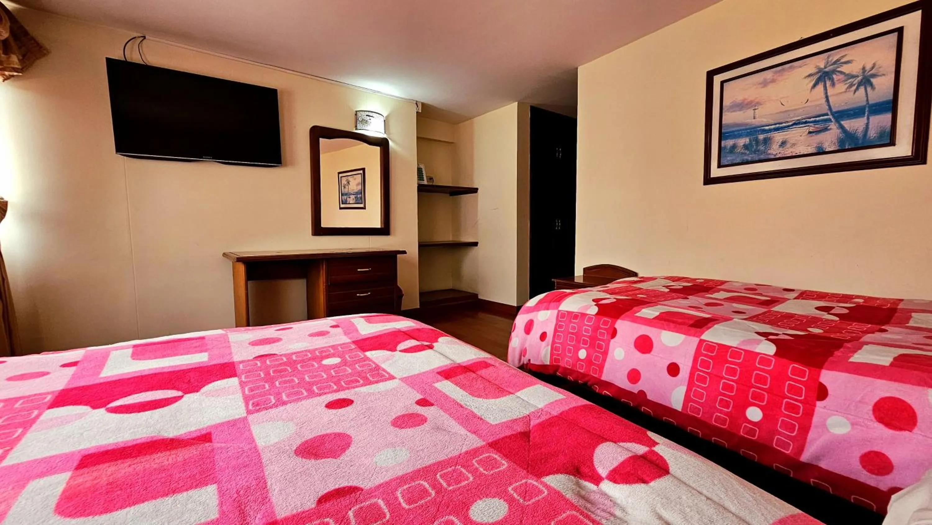 Bed in Hotel Santa Isabel 2