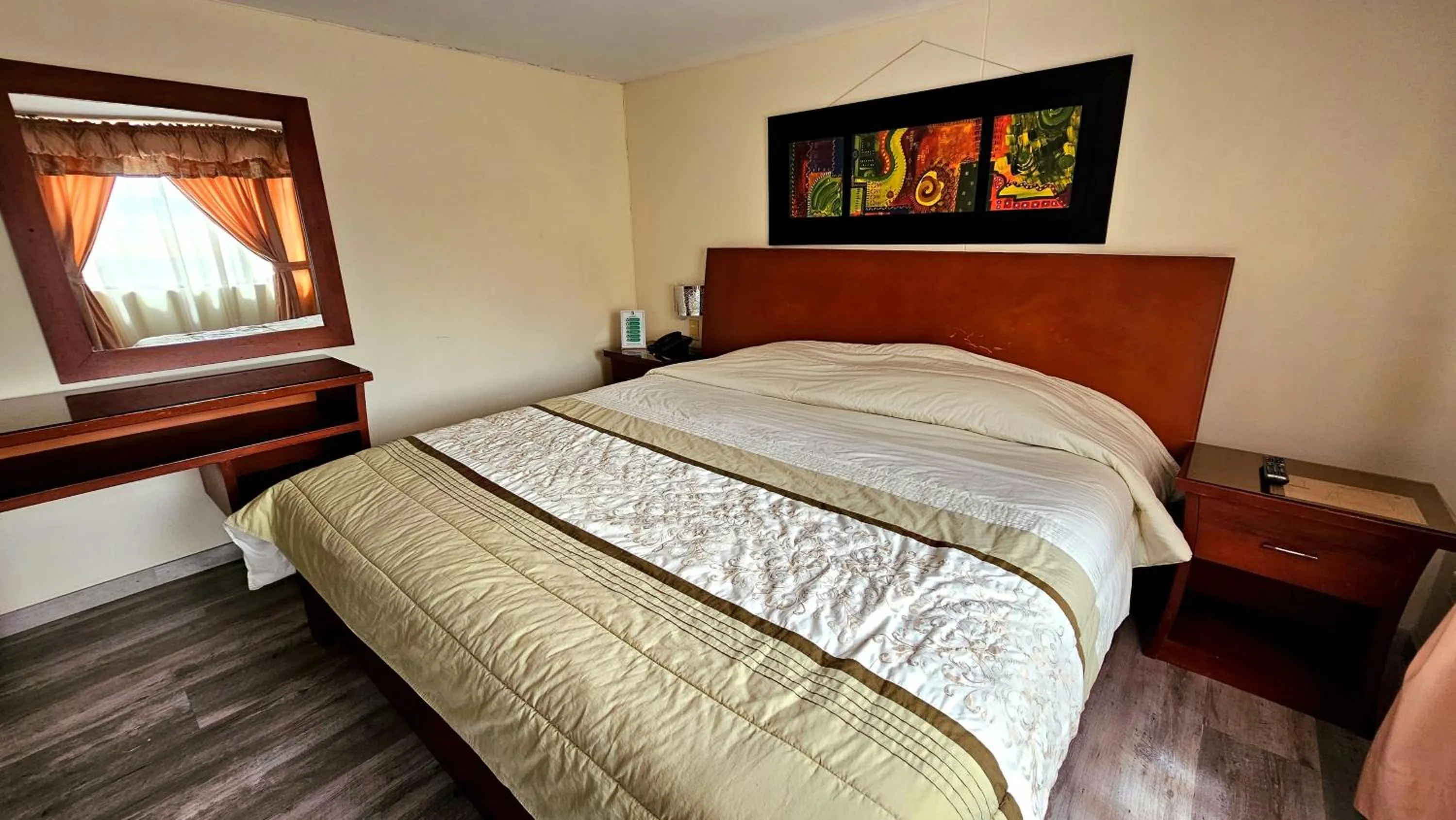 Bed in Hotel Santa Isabel 2