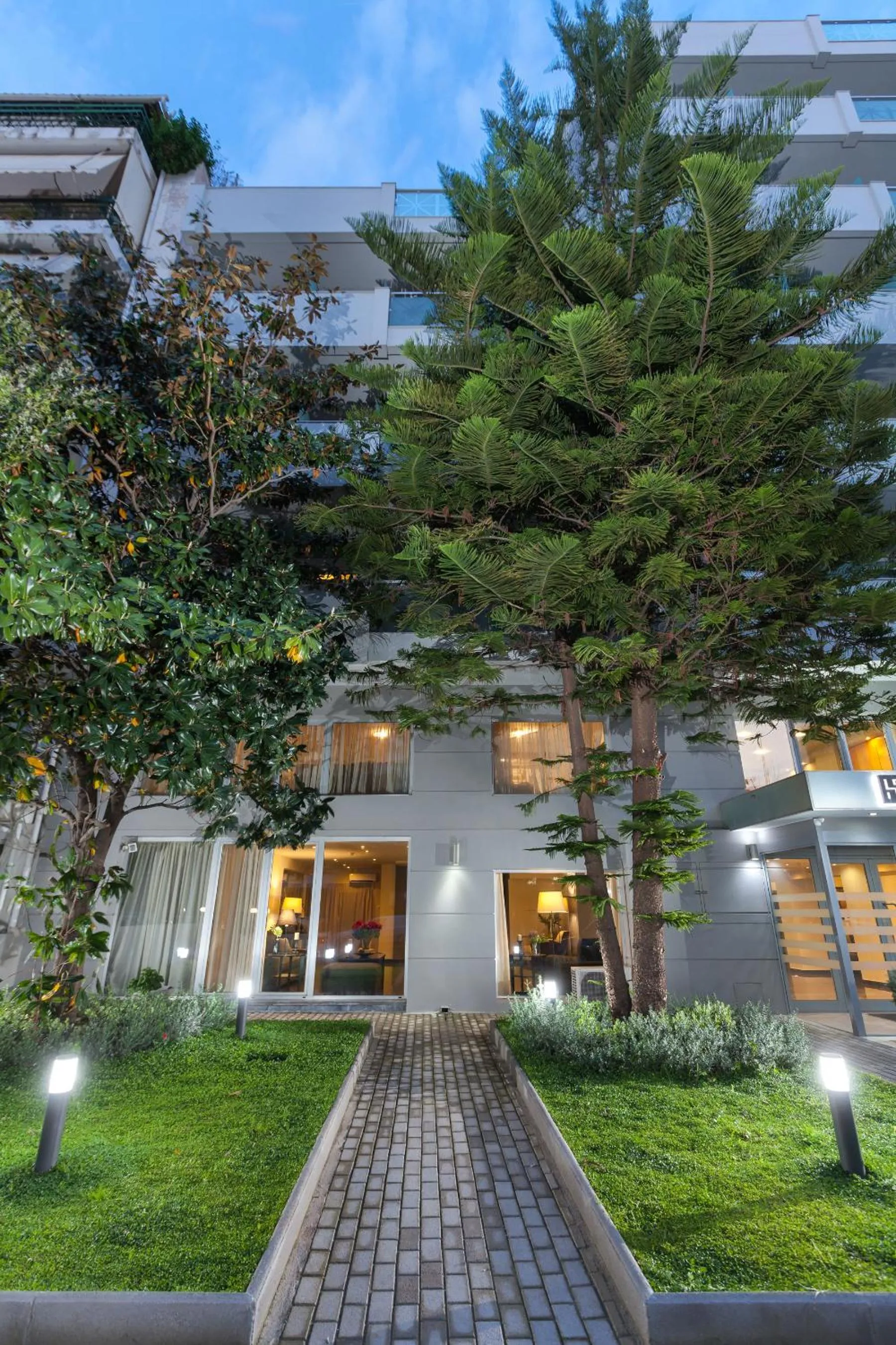 Facade/entrance in Hotel Delfini