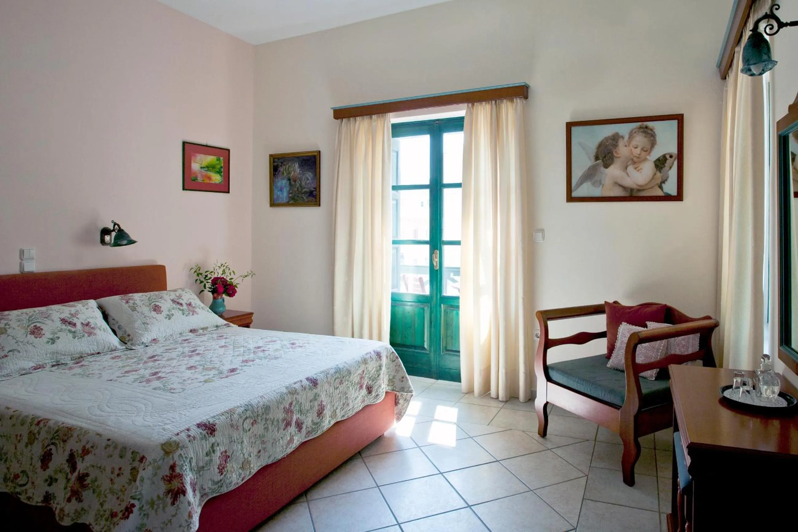 Bedroom, Bed in Apollon Hotel