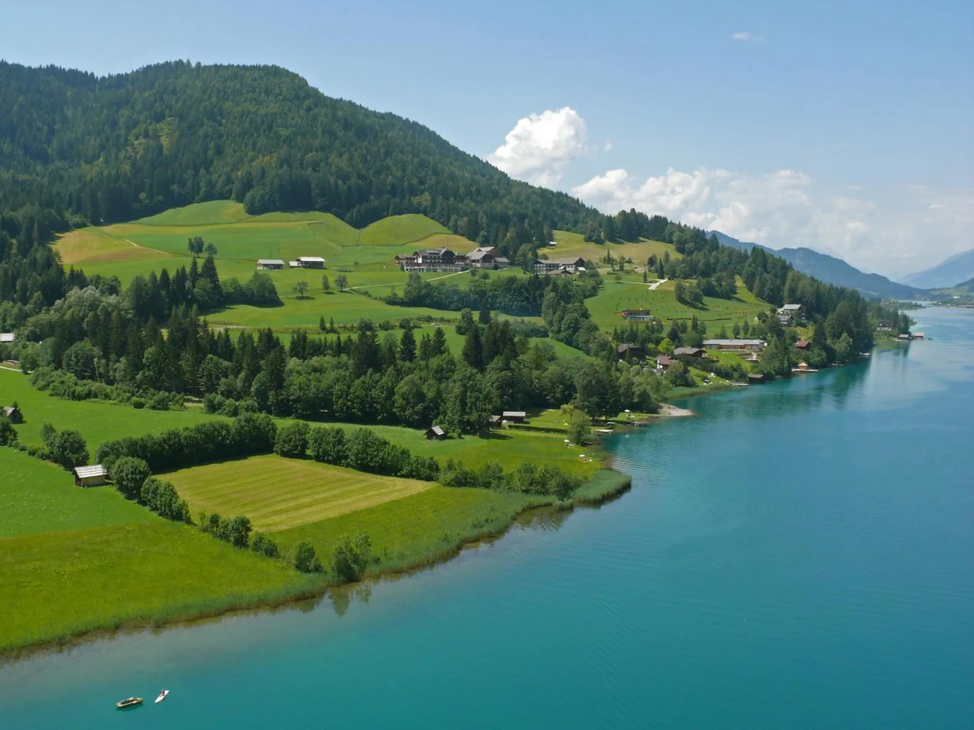 Bird's eye view in Hotel Nagglerhof am Weissensee