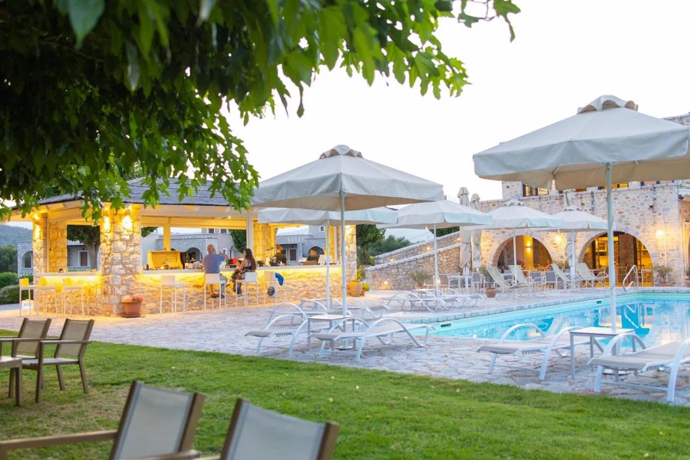 Swimming pool in Castello Antico Hotel