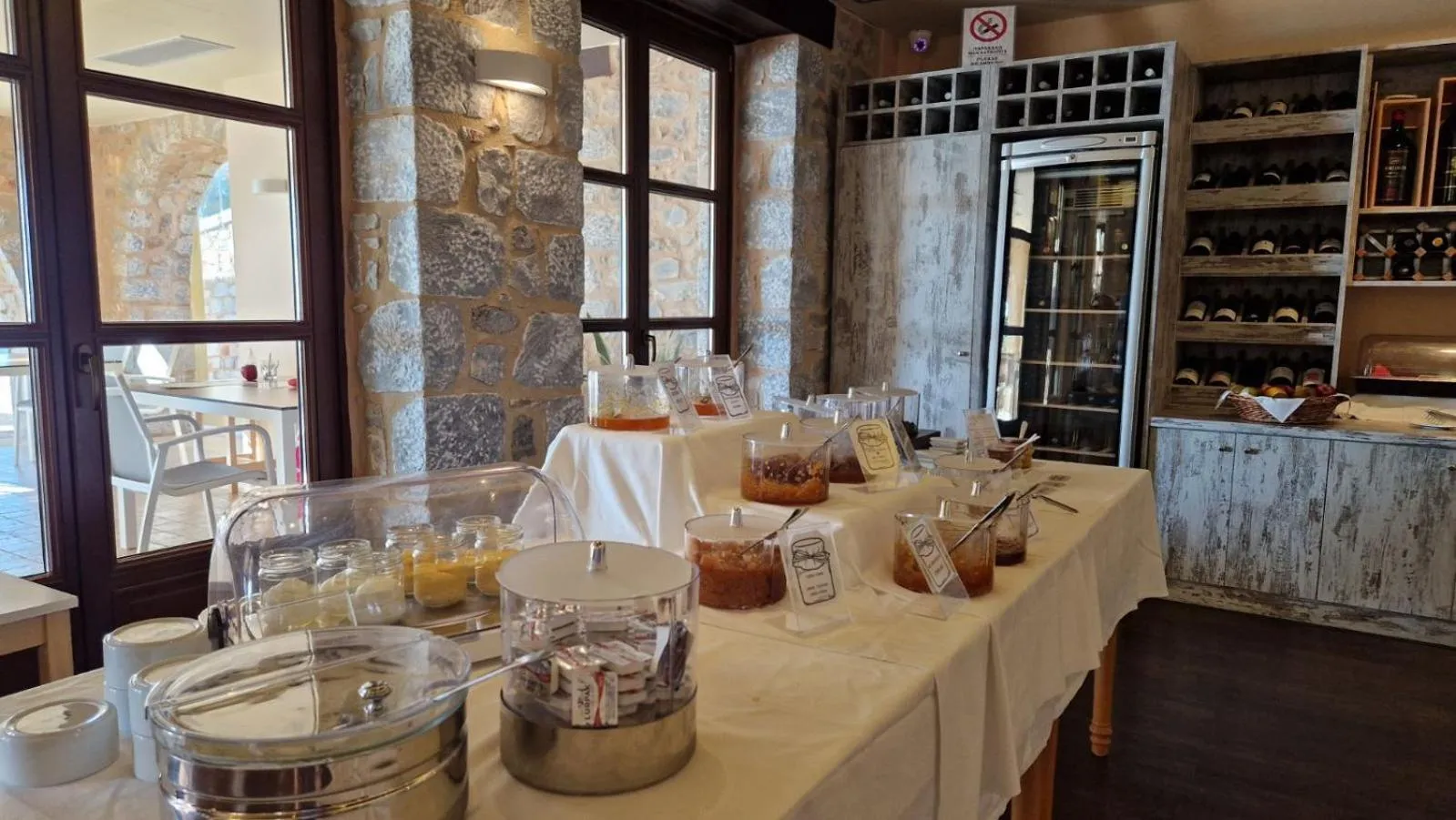 Breakfast in Castello Antico Hotel