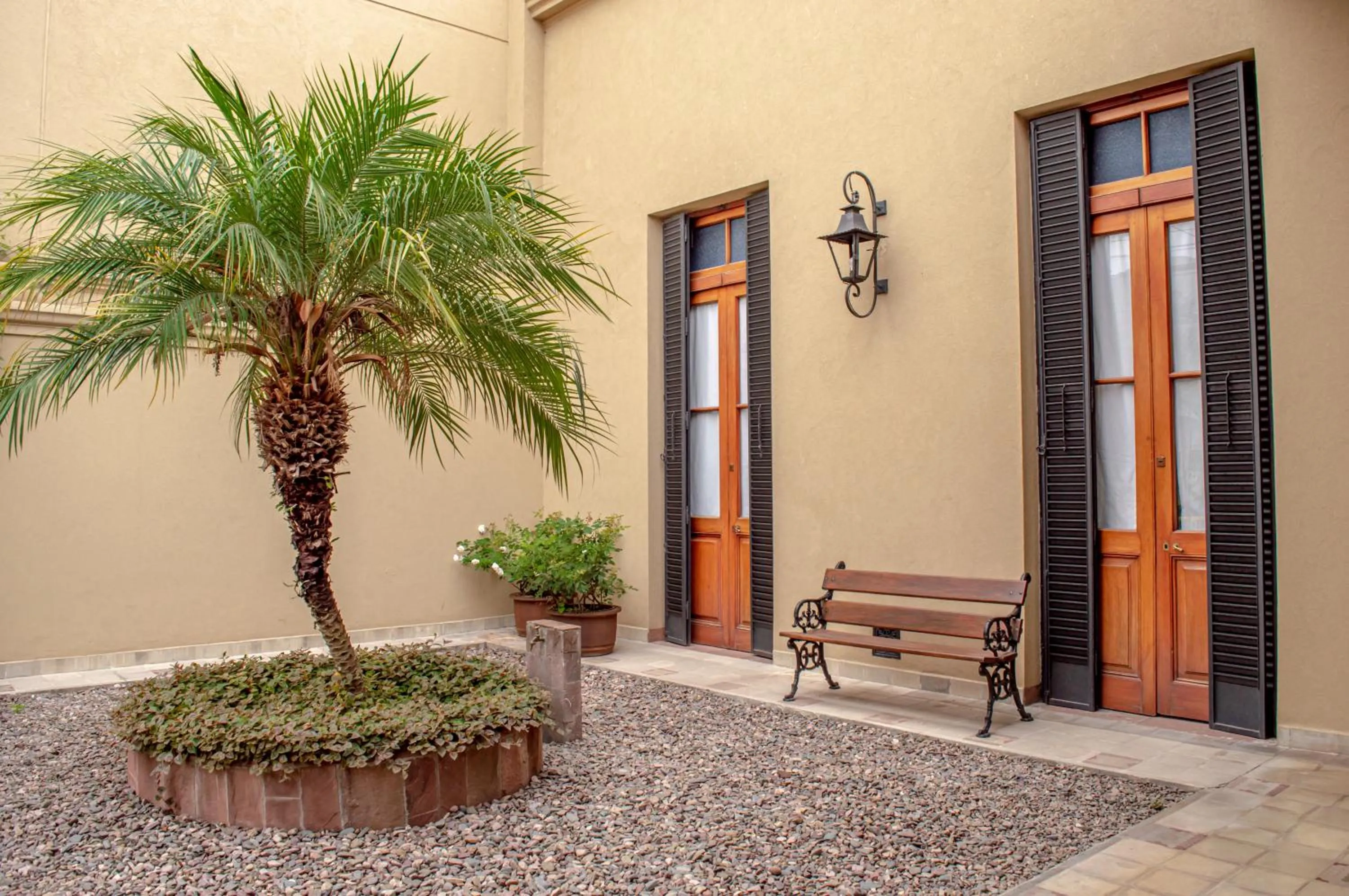 Patio in El Arribo Hotel