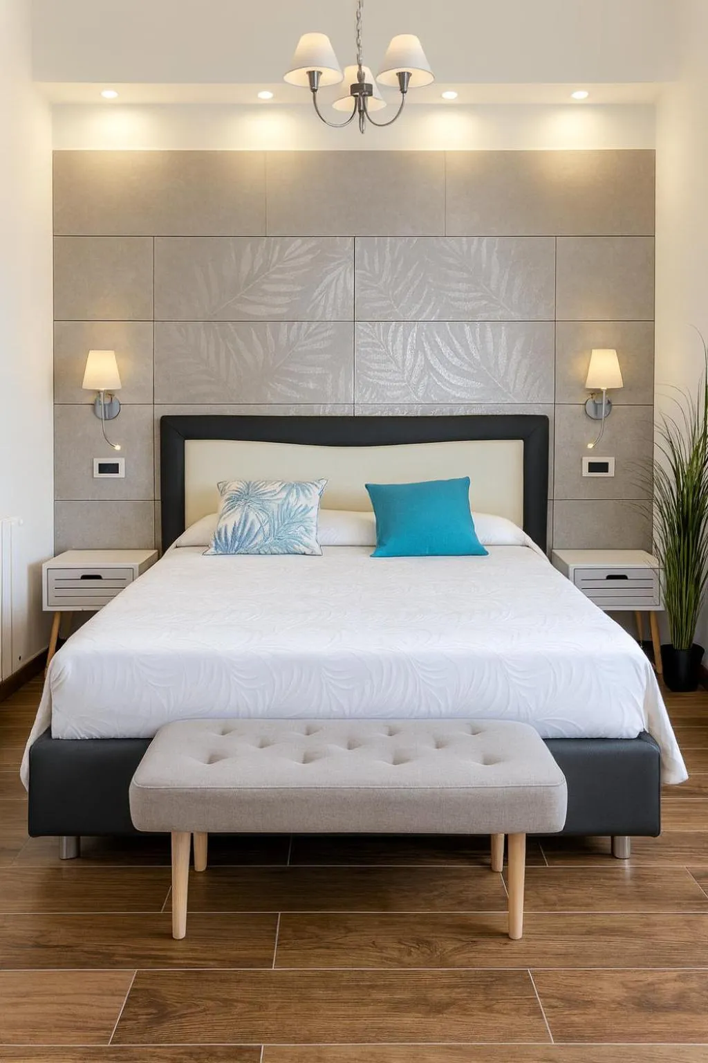 Bed in Hotel Antica Cascina Del Golfo