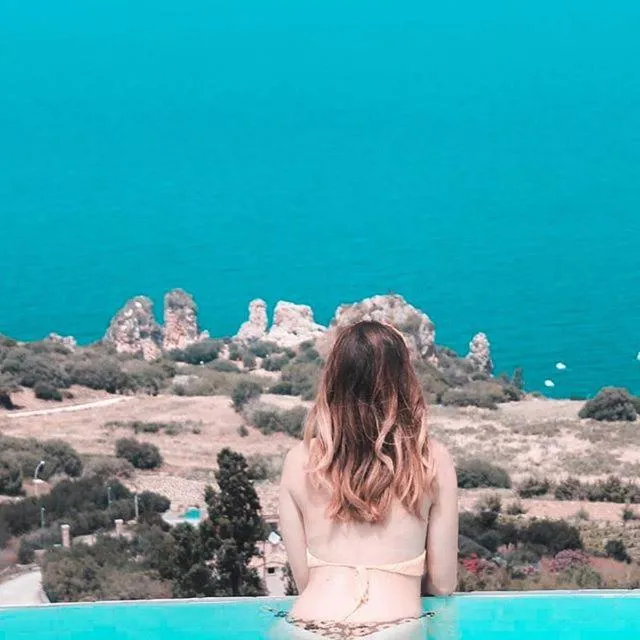 Sea view in Hotel Antica Cascina Del Golfo