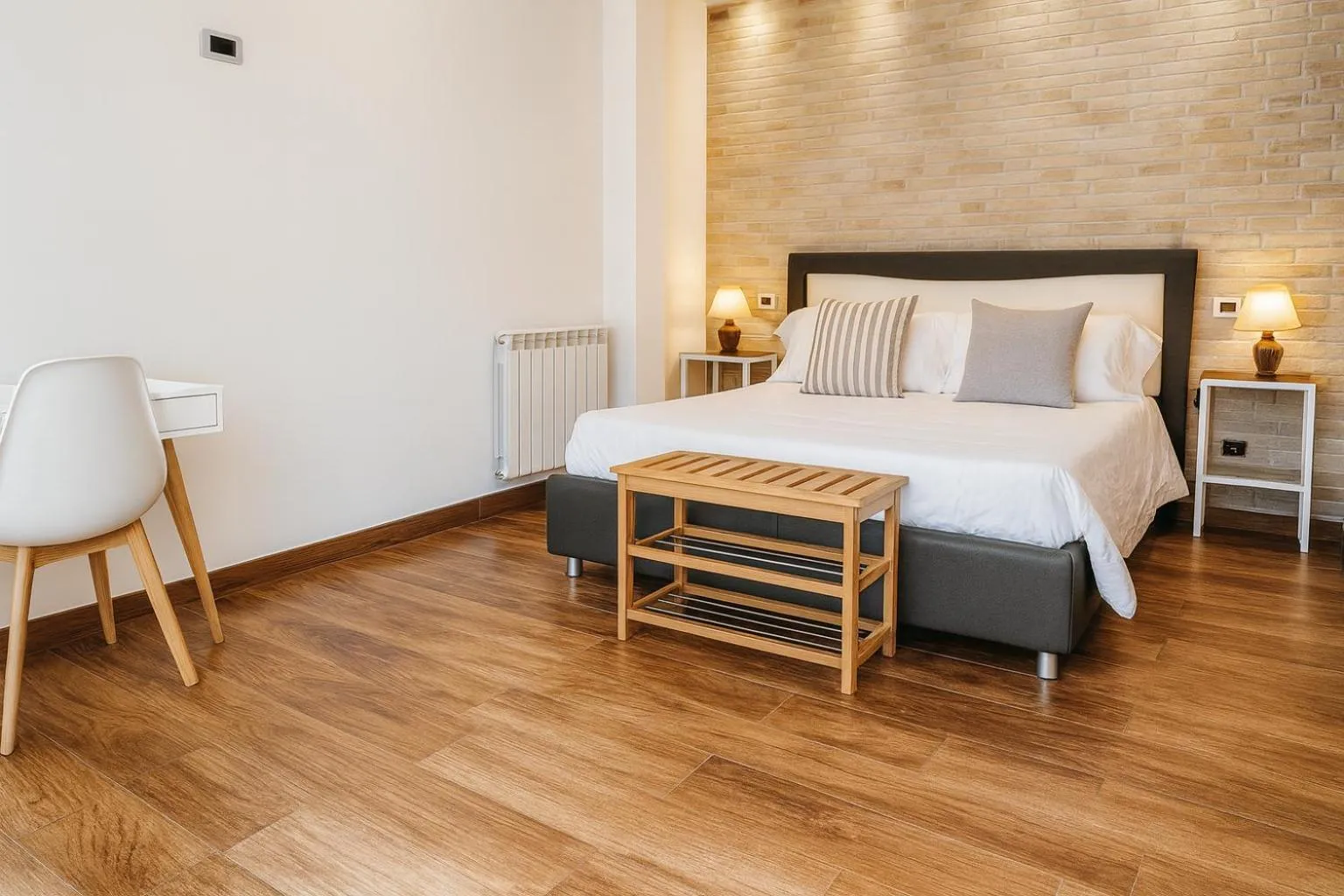 Bed in Hotel Antica Cascina Del Golfo