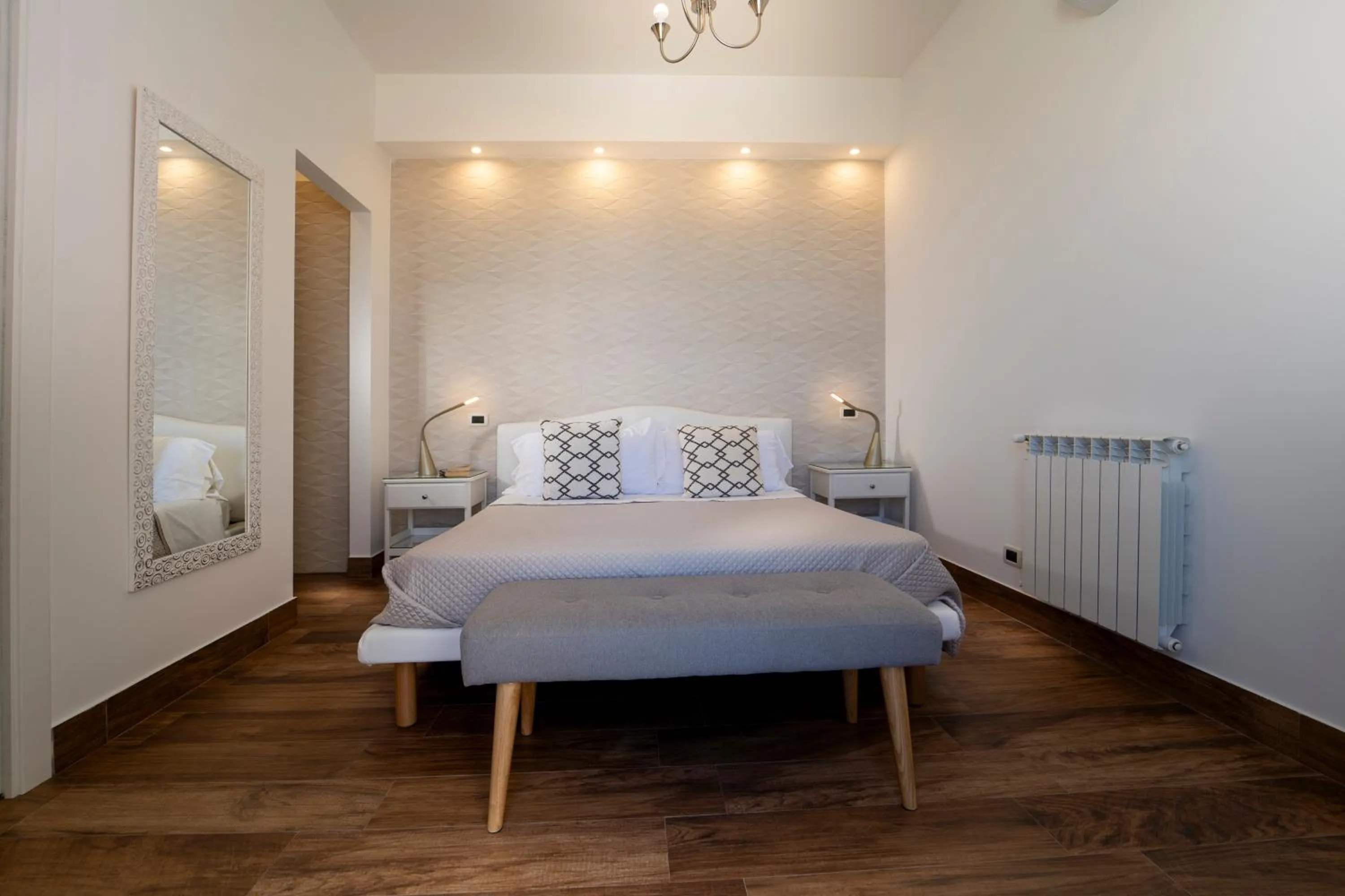 Bed in Hotel Antica Cascina Del Golfo