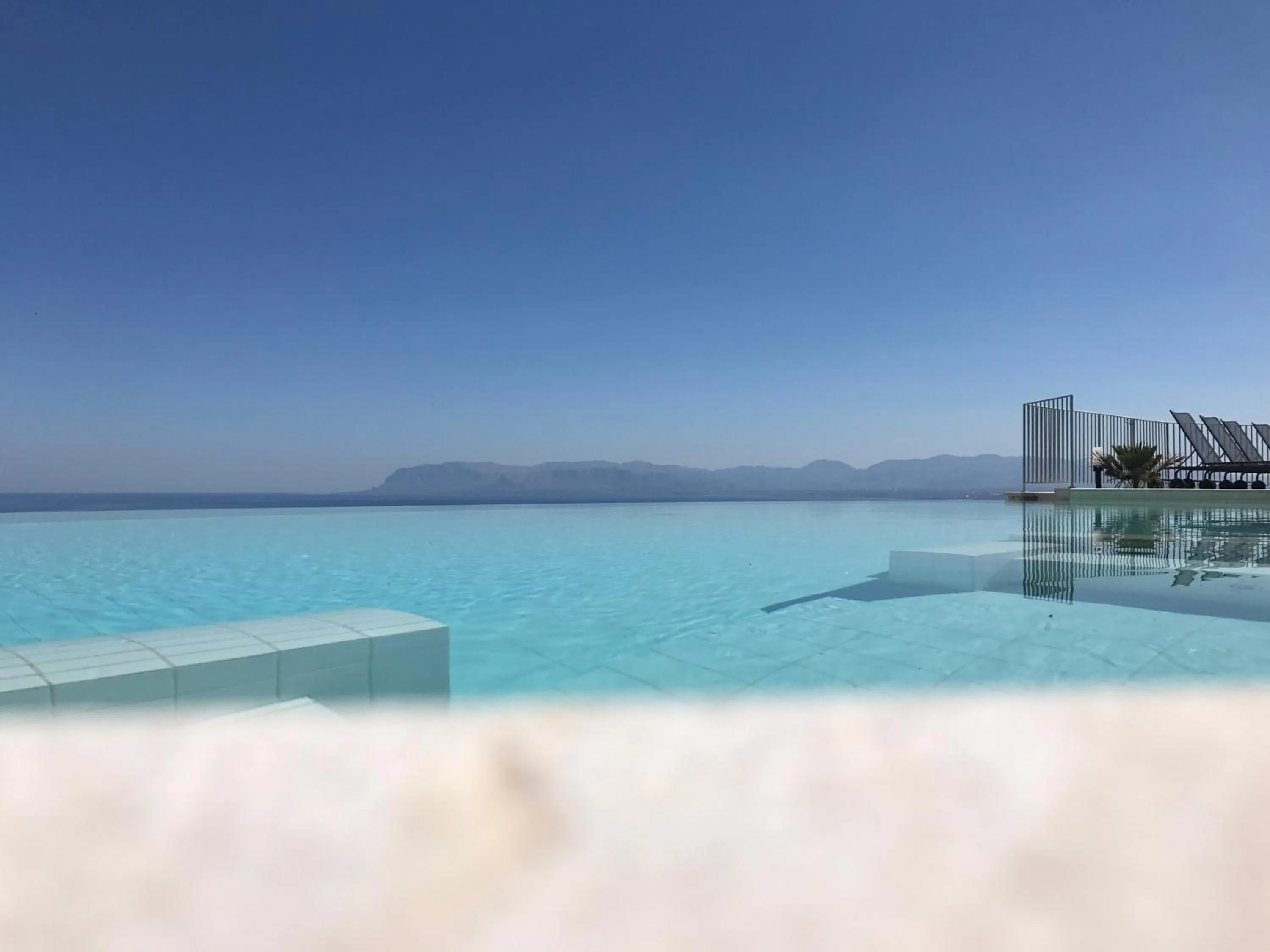 Pool view in Hotel Antica Cascina Del Golfo