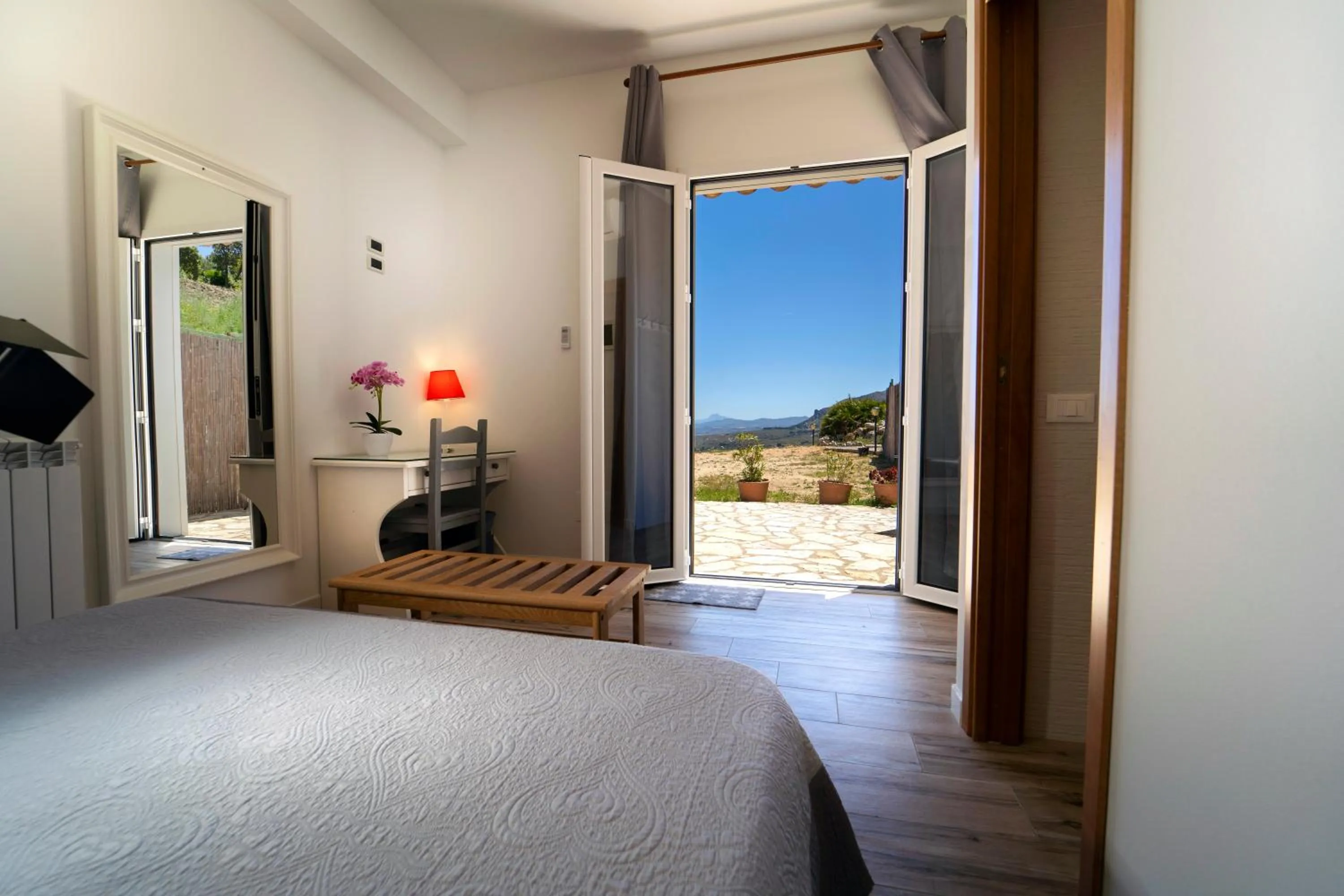 Bed in Hotel Antica Cascina Del Golfo