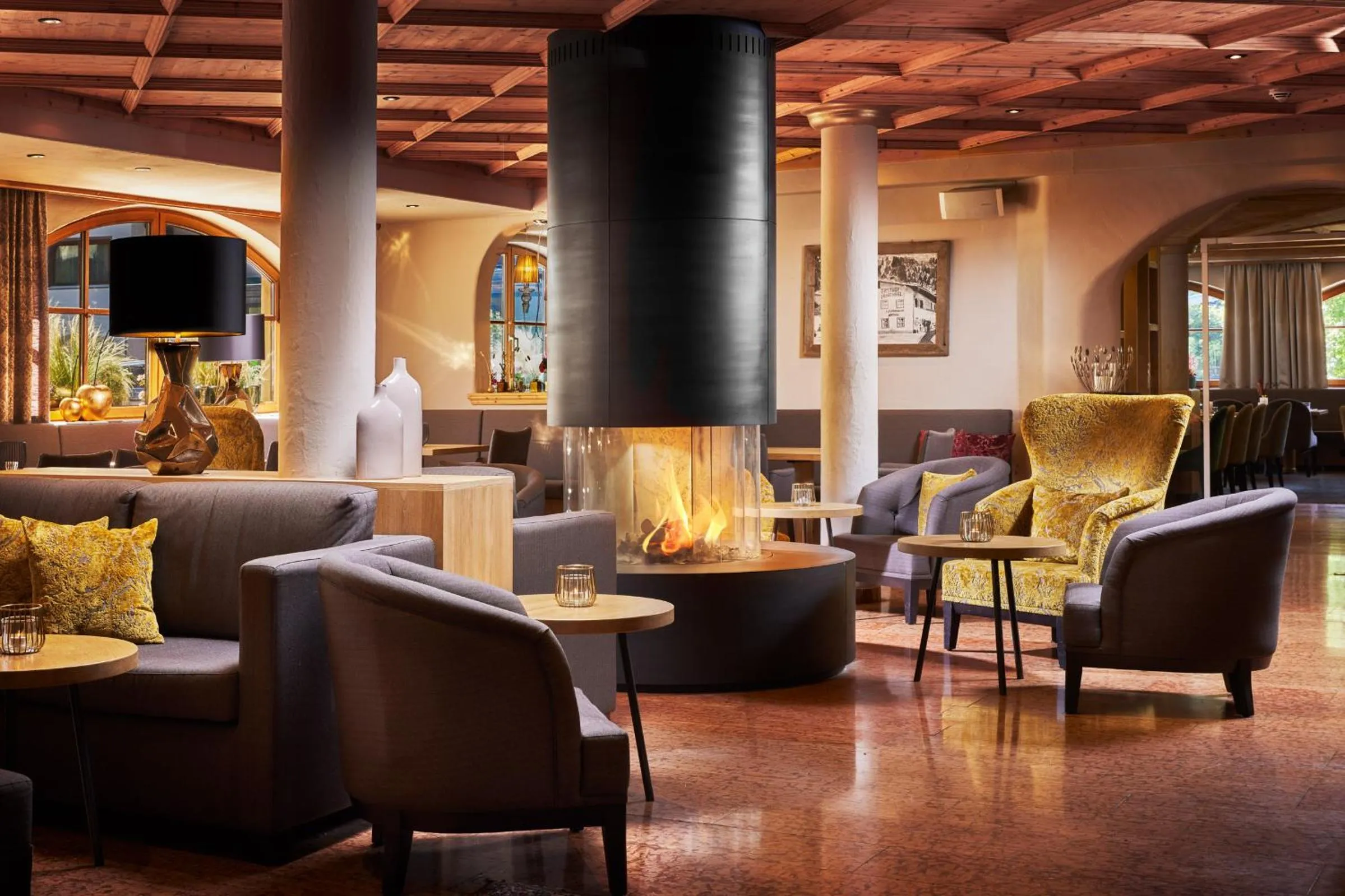 Lobby or reception in Alpinresort Stubaierhof ****s