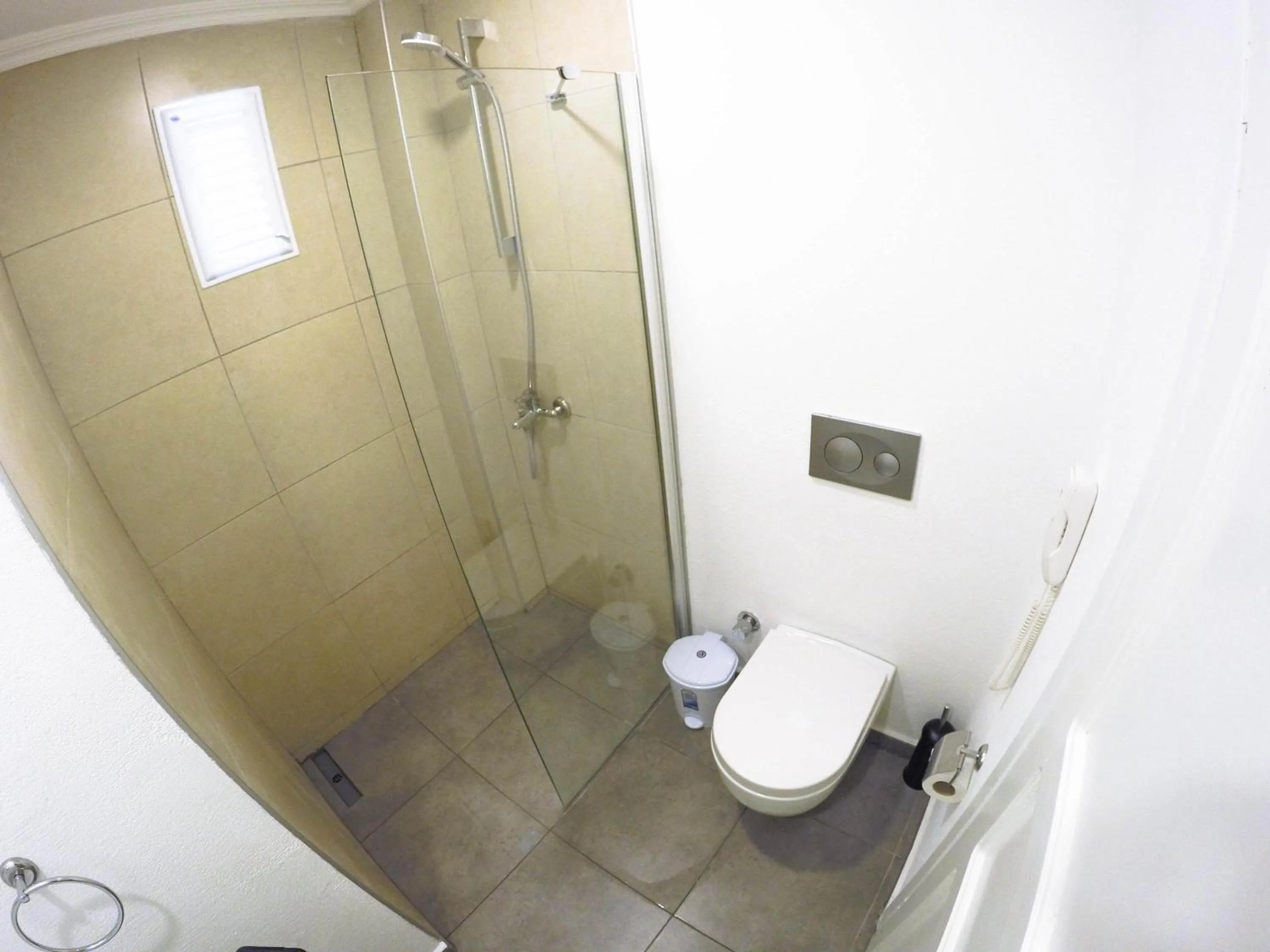 Shower in The Hello Hotel