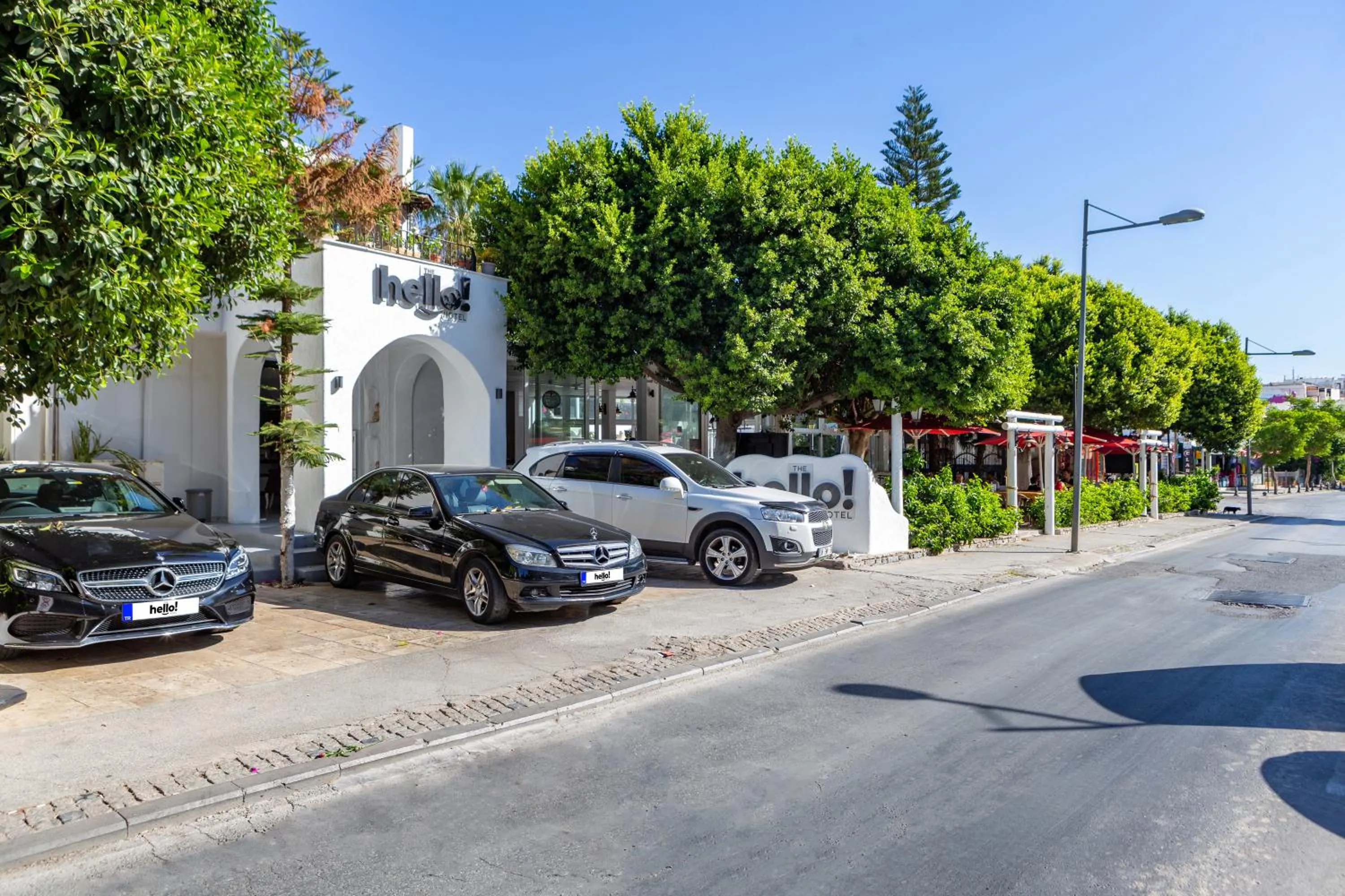 Facade/entrance in The Hello Hotel