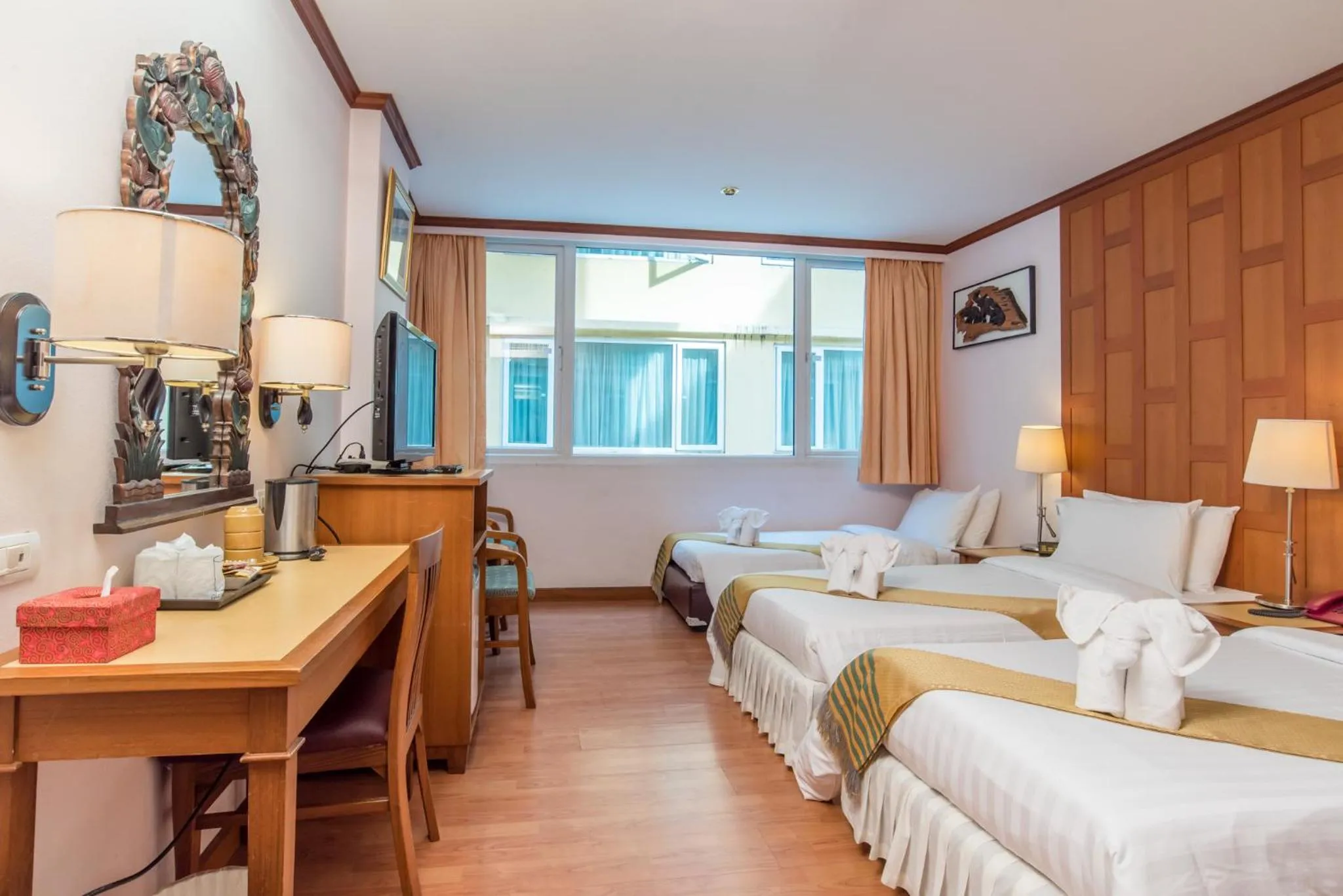 Bed in New Siam Riverside