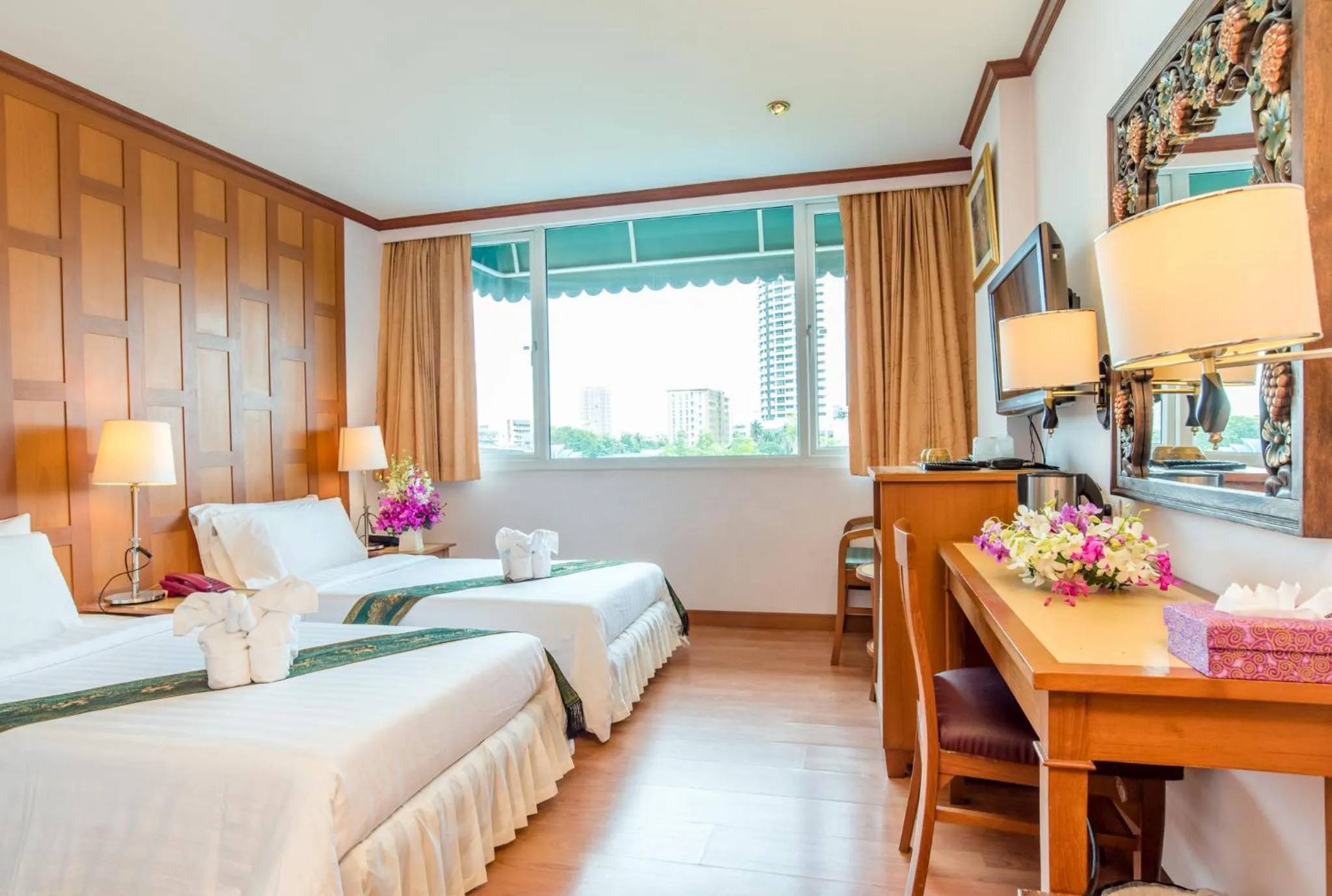 Bed in New Siam Riverside