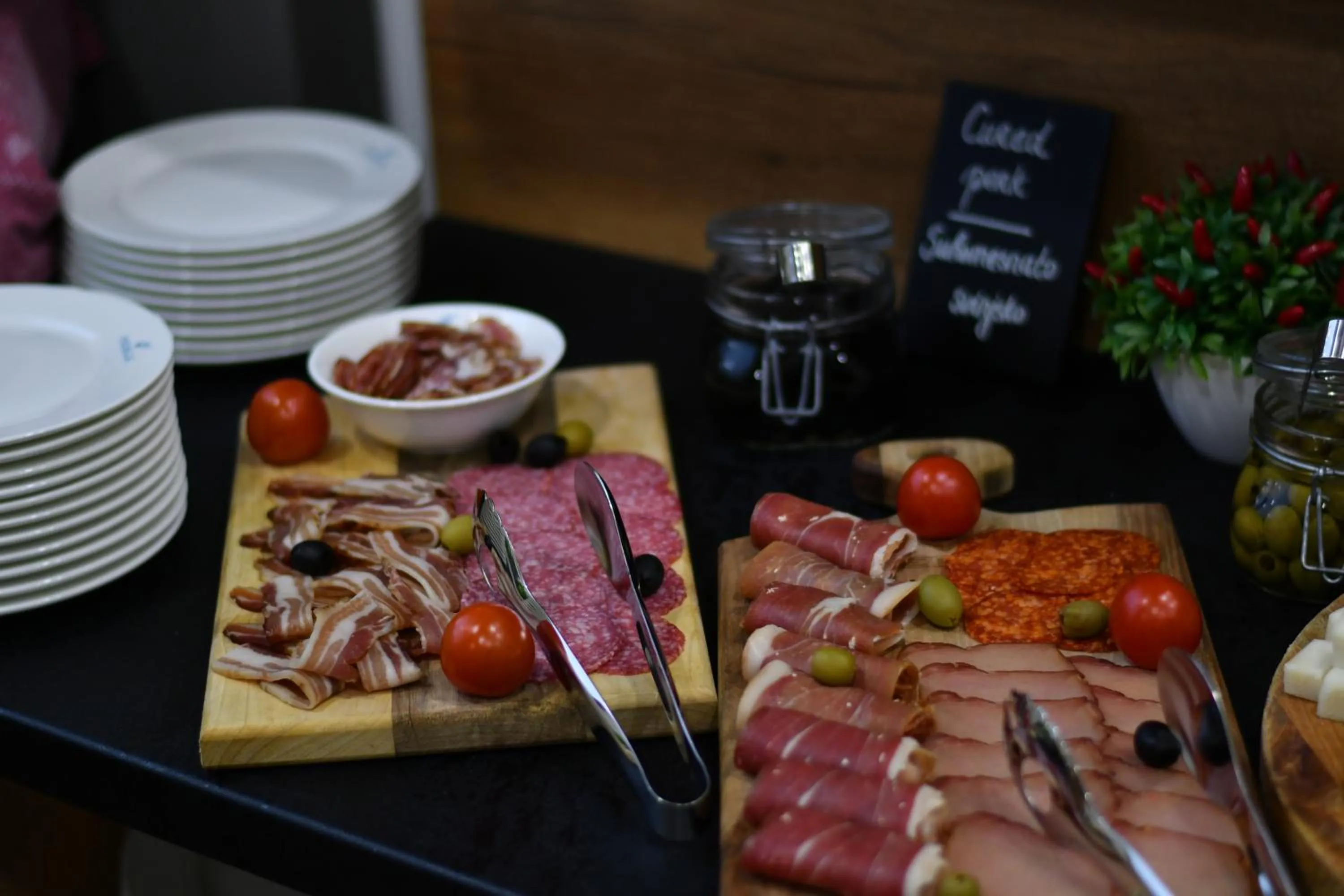 Food and drinks in Perla Residence Hotel & SPA