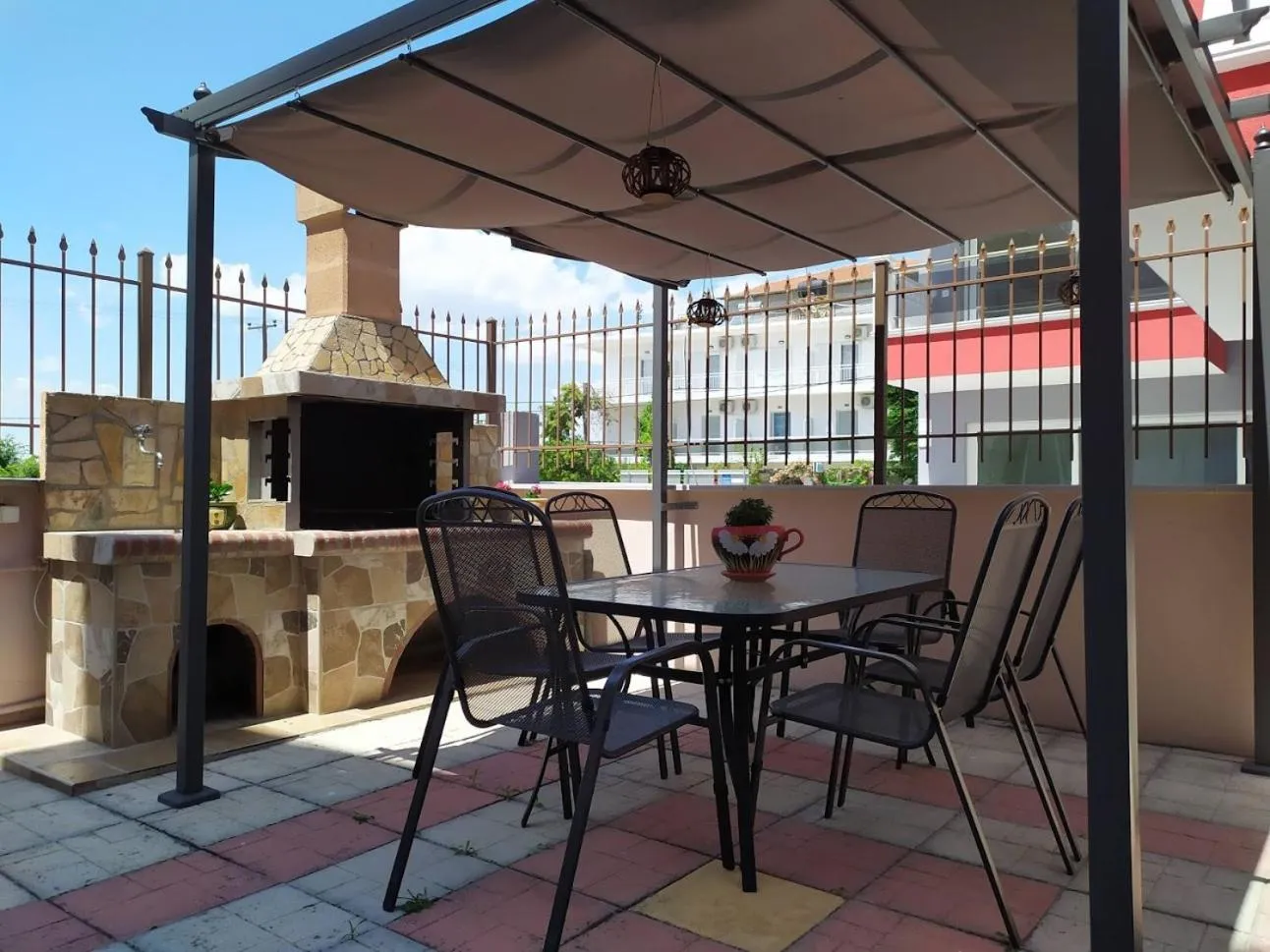 Patio in Hotel Vizantio