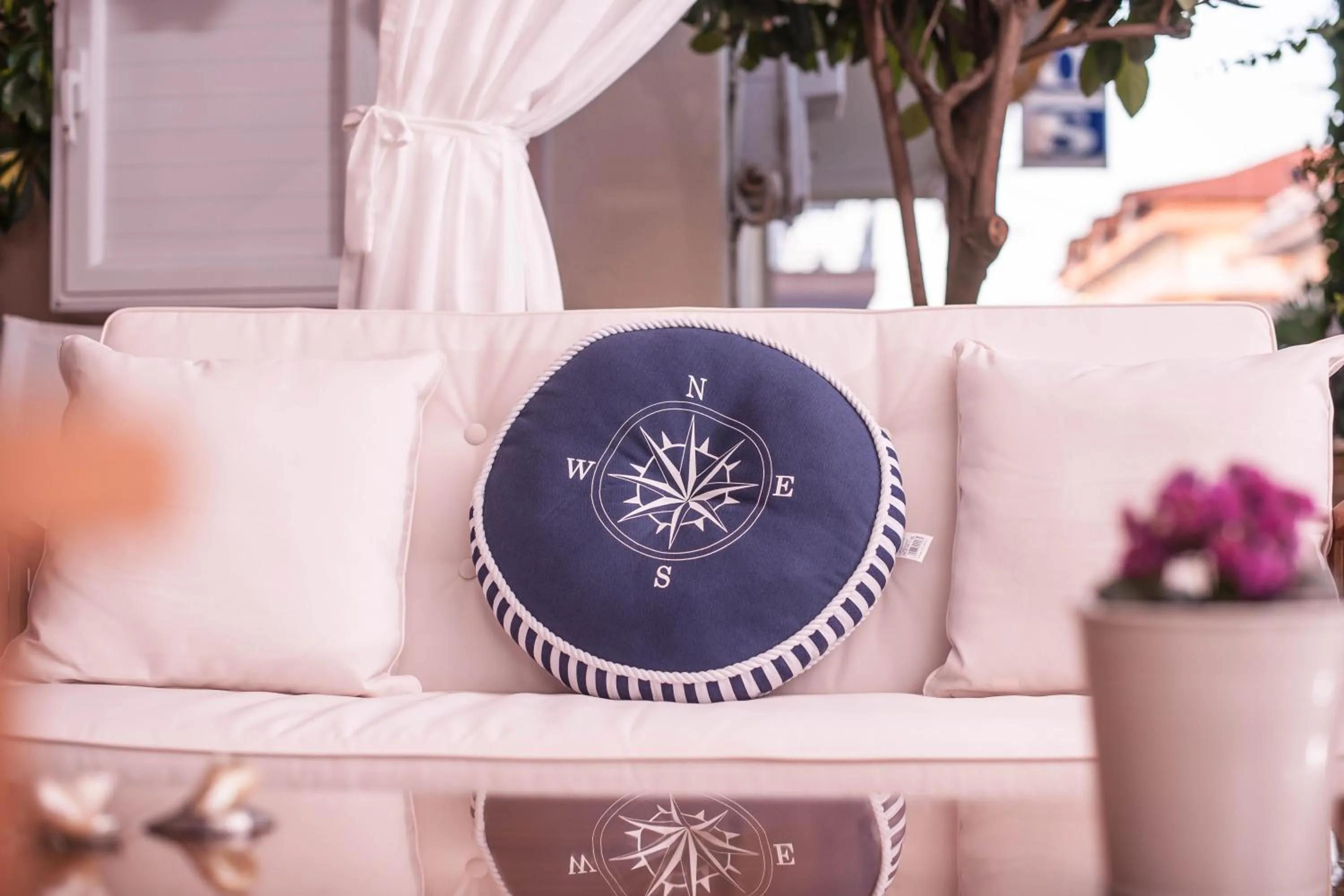 Patio in Hotel Vizantio