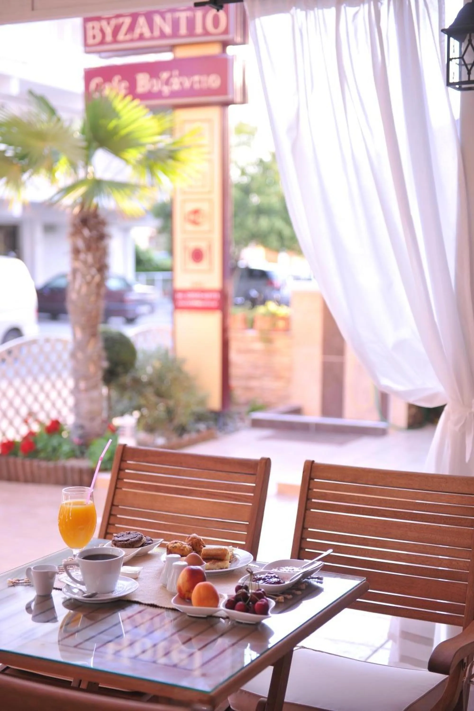 Food close-up in Hotel Vizantio