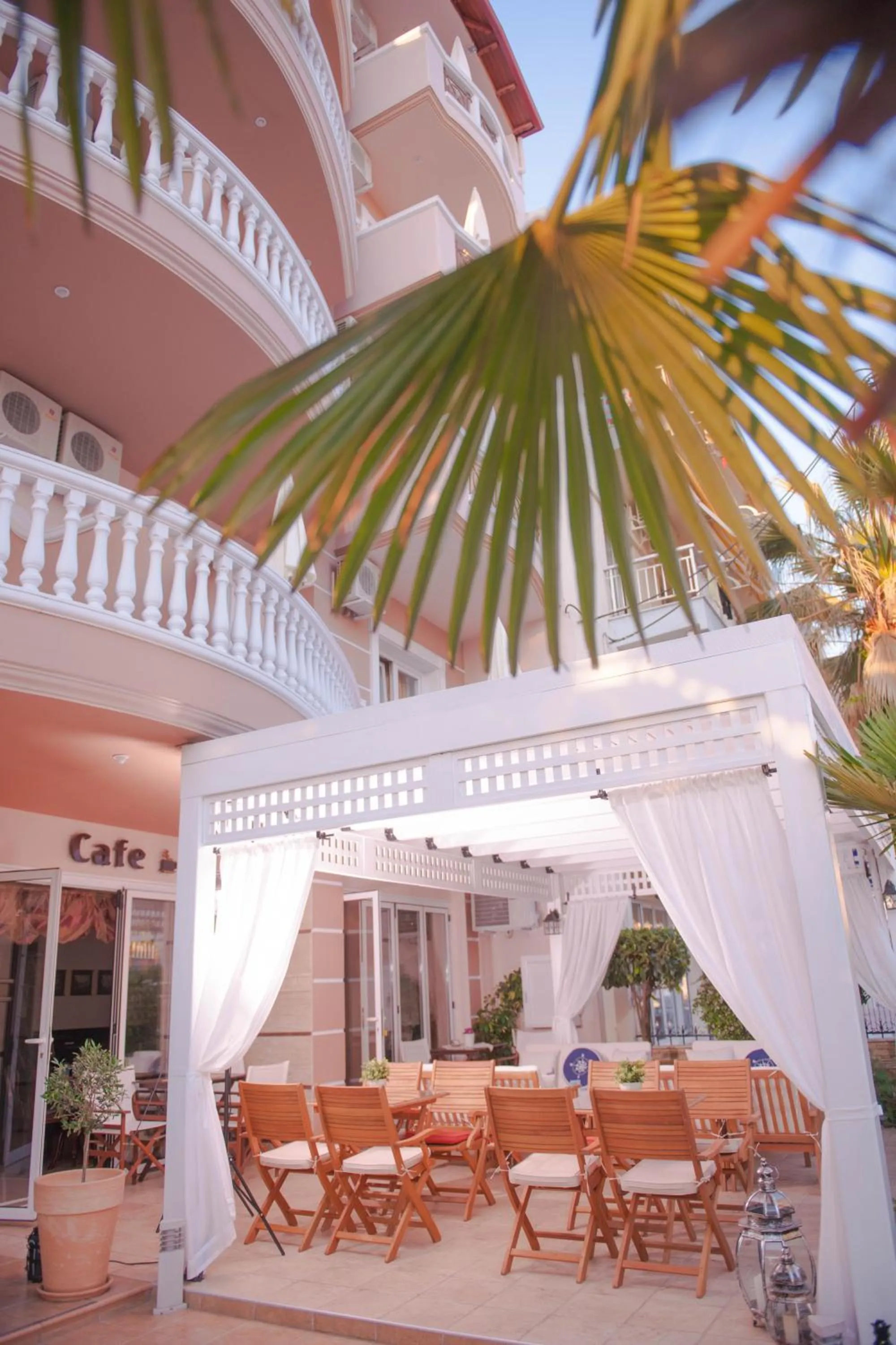 Patio in Hotel Vizantio