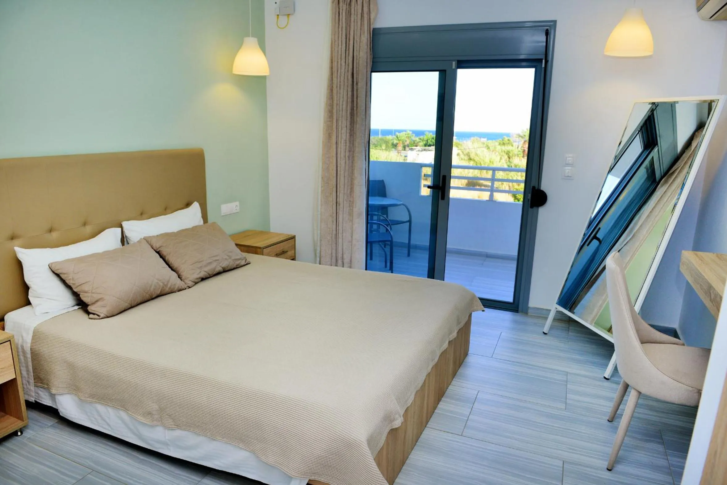 Bedroom, Bed in Maroula Studios