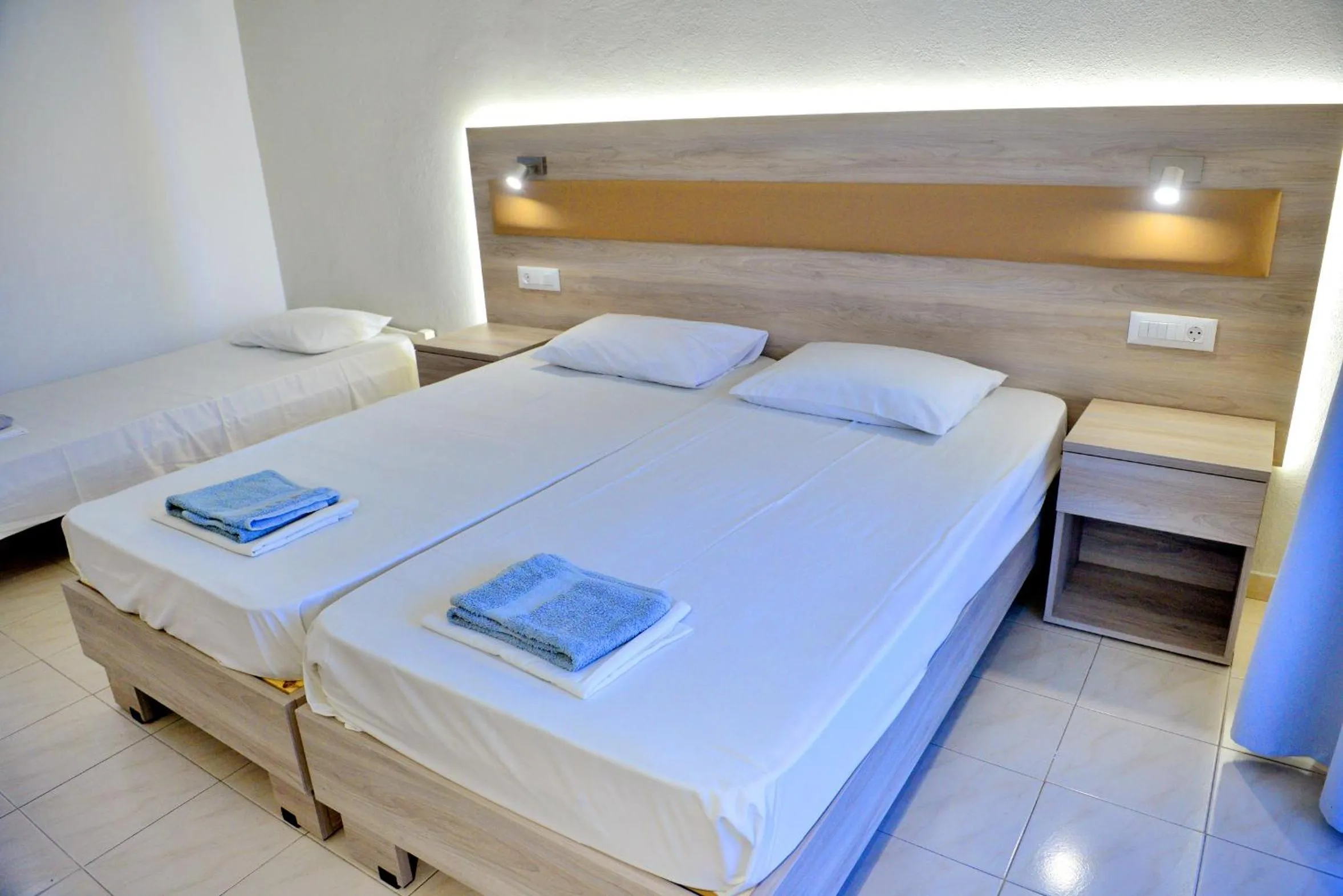 Bed in Maroula Studios