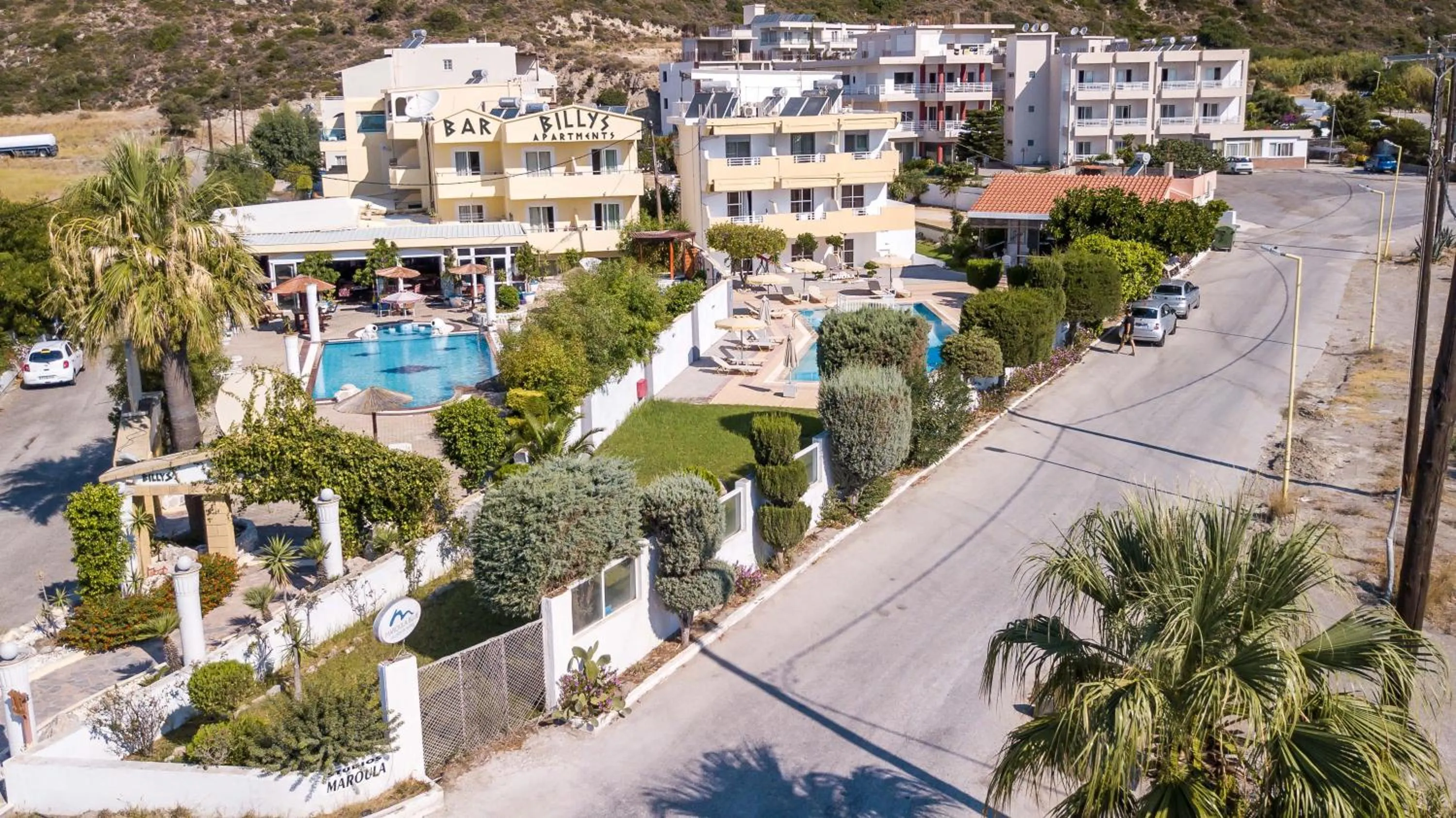 Bird's eye view in Maroula Studios