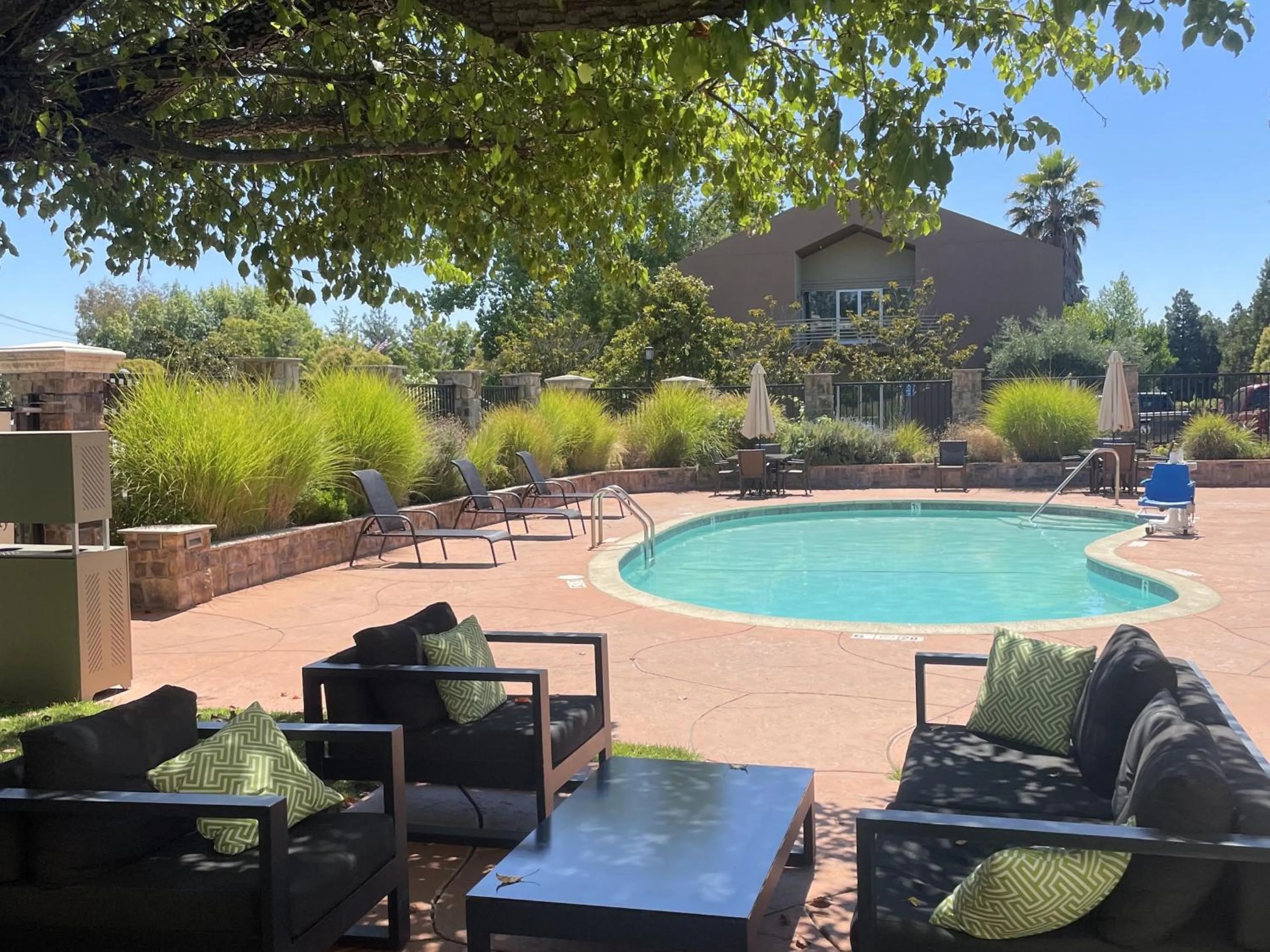 Swimming pool in Hotel Indigo Napa Valley by IHG