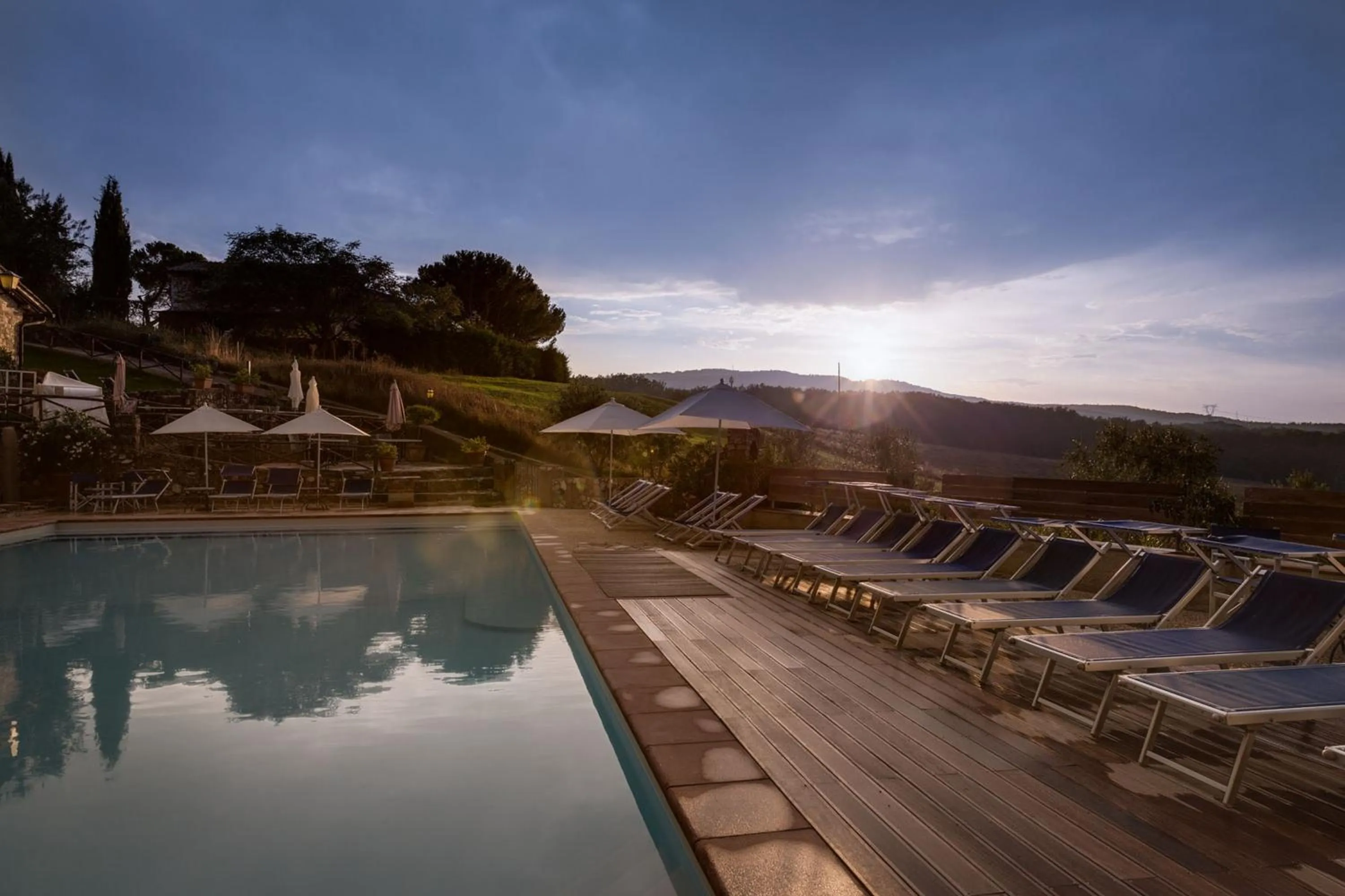 Swimming pool in Borgo Il Poggiaccio Residenza Turistico Alberghiera