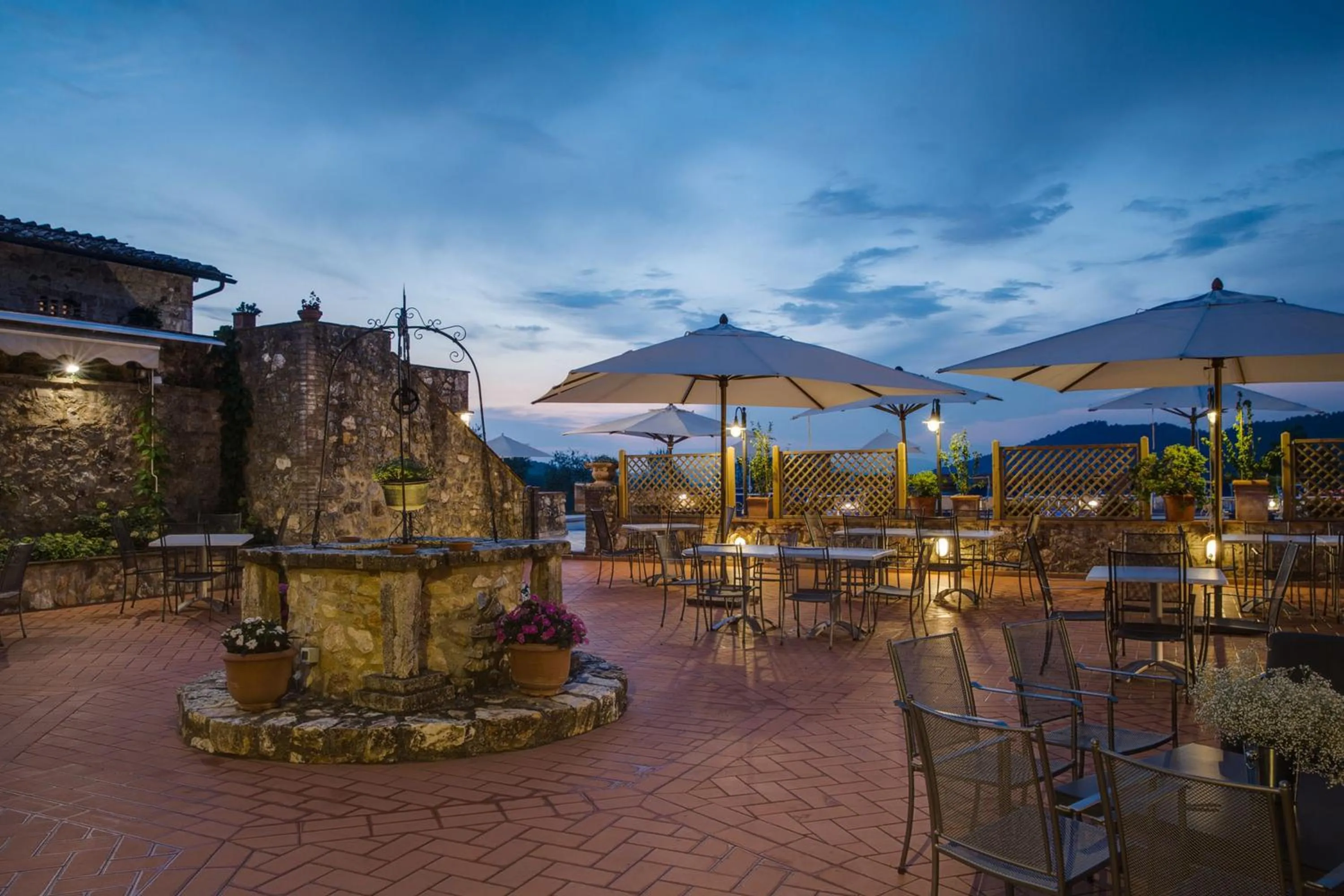 Balcony/Terrace in Borgo Il Poggiaccio Residenza Turistico Alberghiera