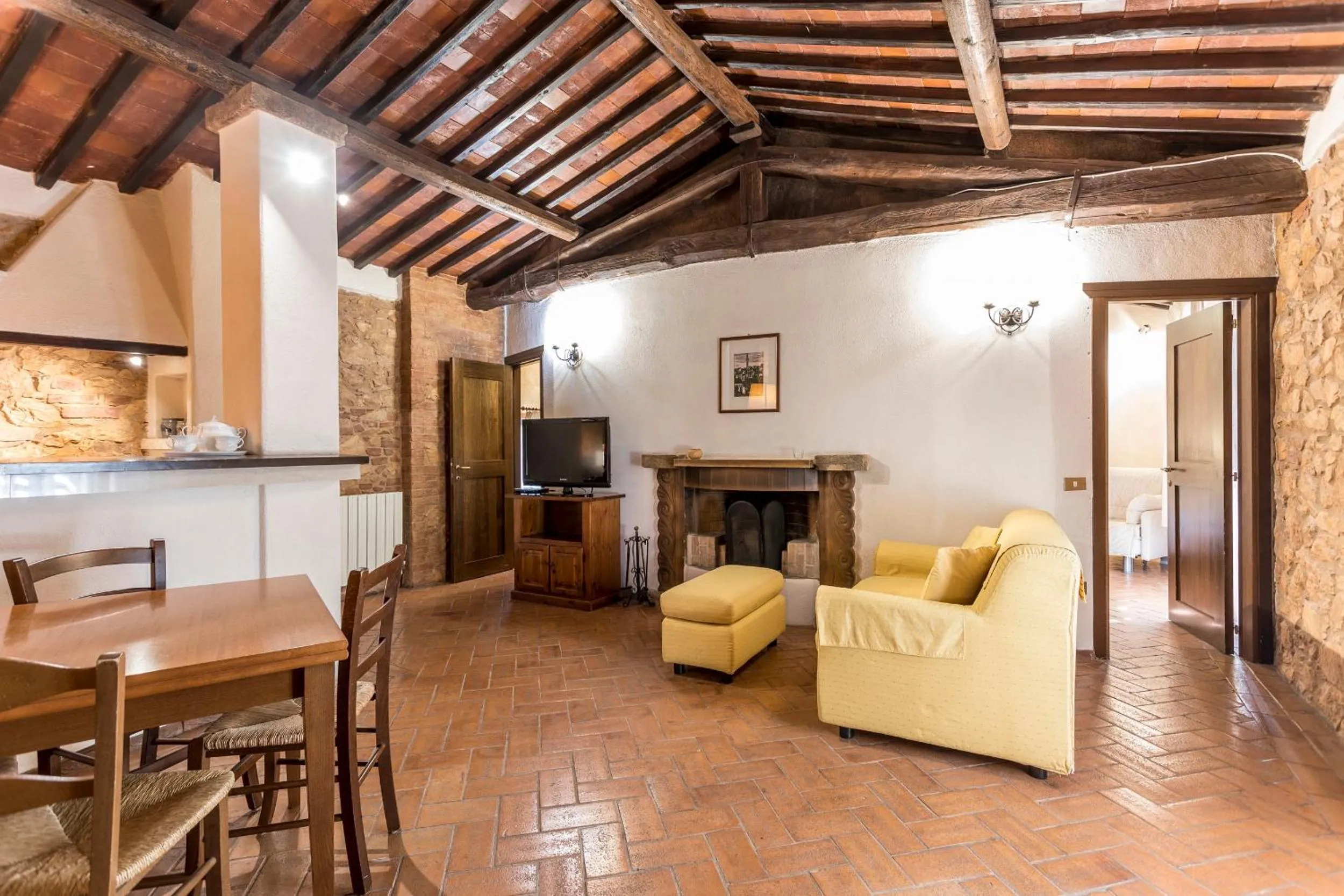 Living room in Borgo Il Poggiaccio Residenza Turistico Alberghiera